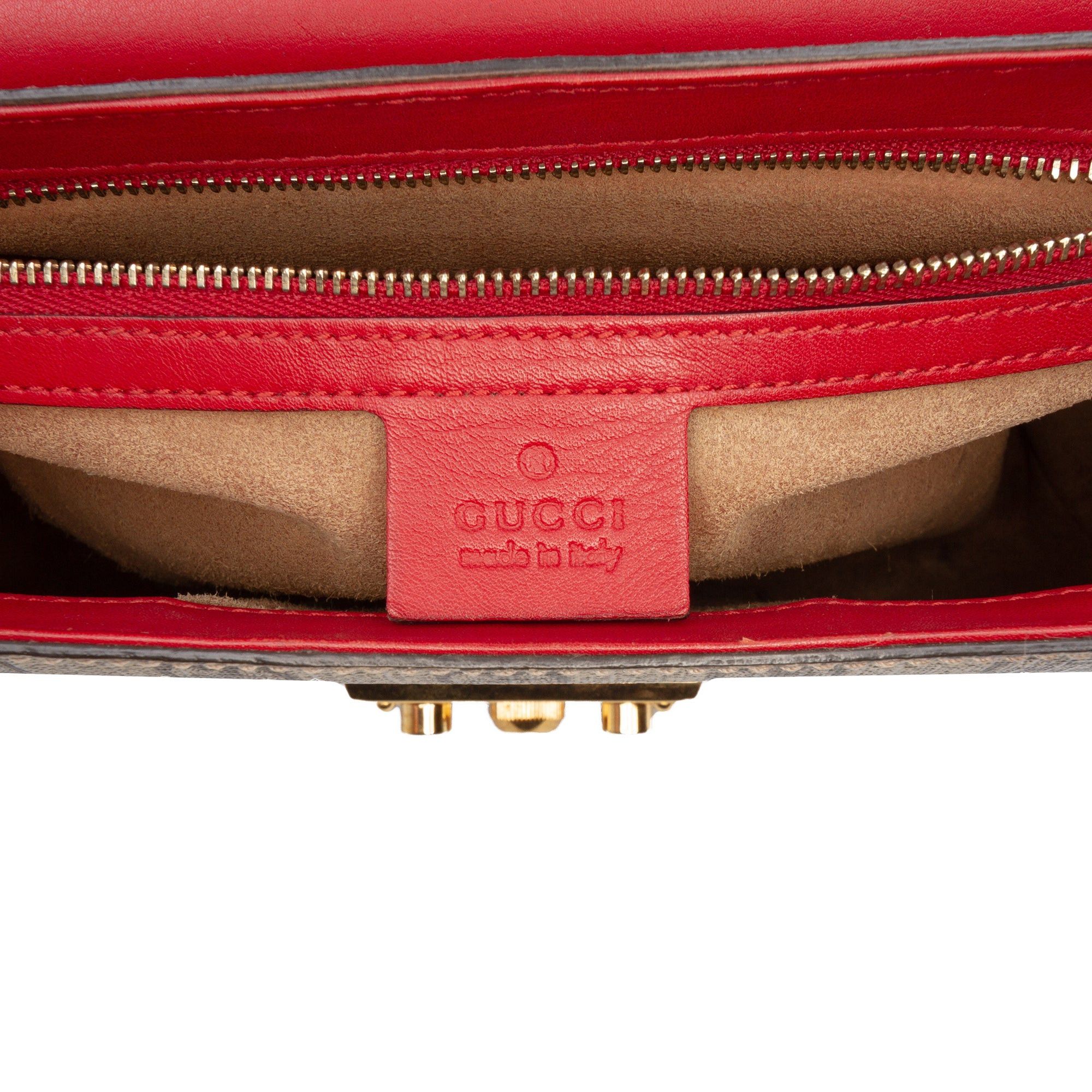 Gucci Medium GG Supreme Padlock Shoulder Bag Size ONE SIZE - 5 Thumbnail