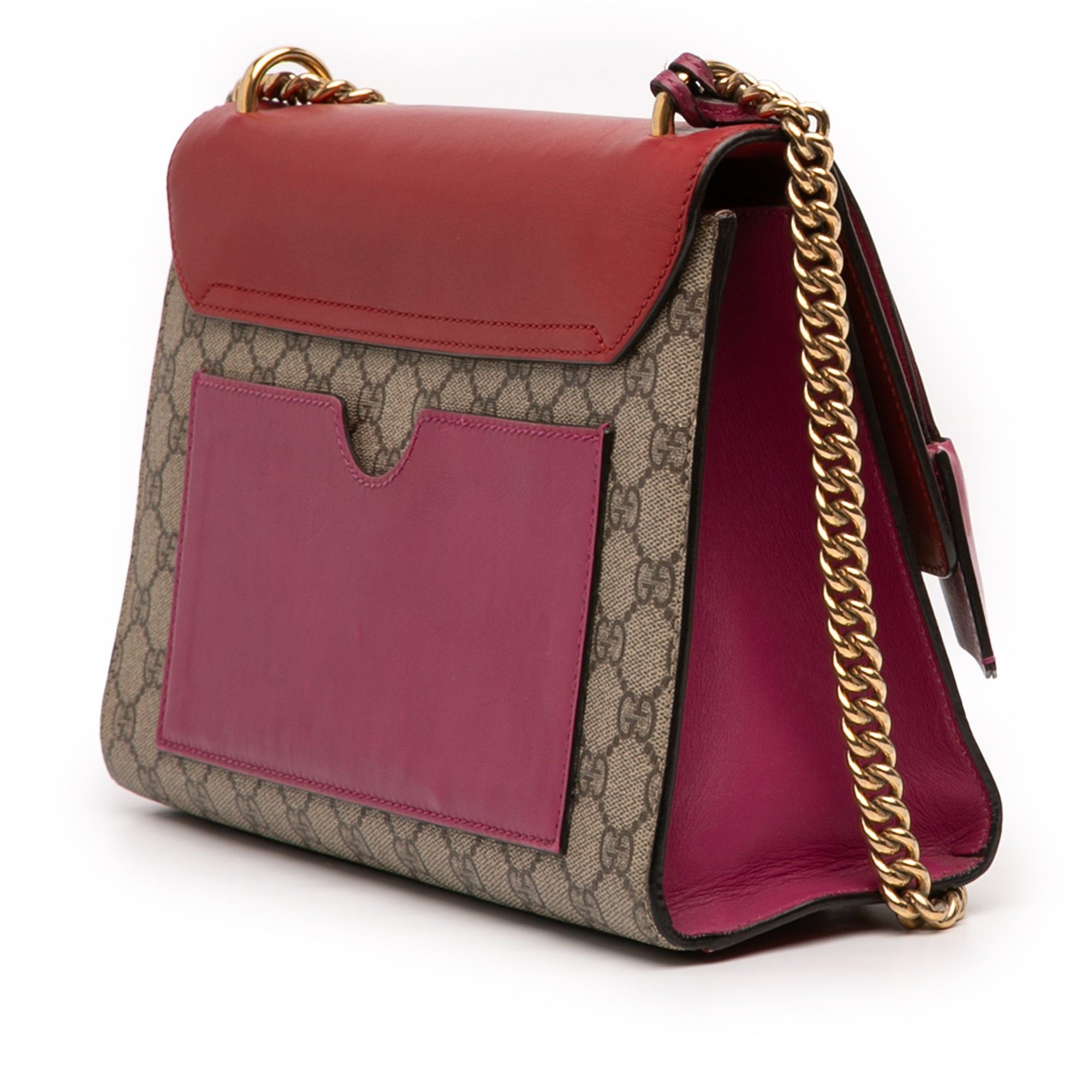 Gucci Medium GG Supreme Padlock Shoulder Bag Size ONE SIZE - 2 Thumbnail
