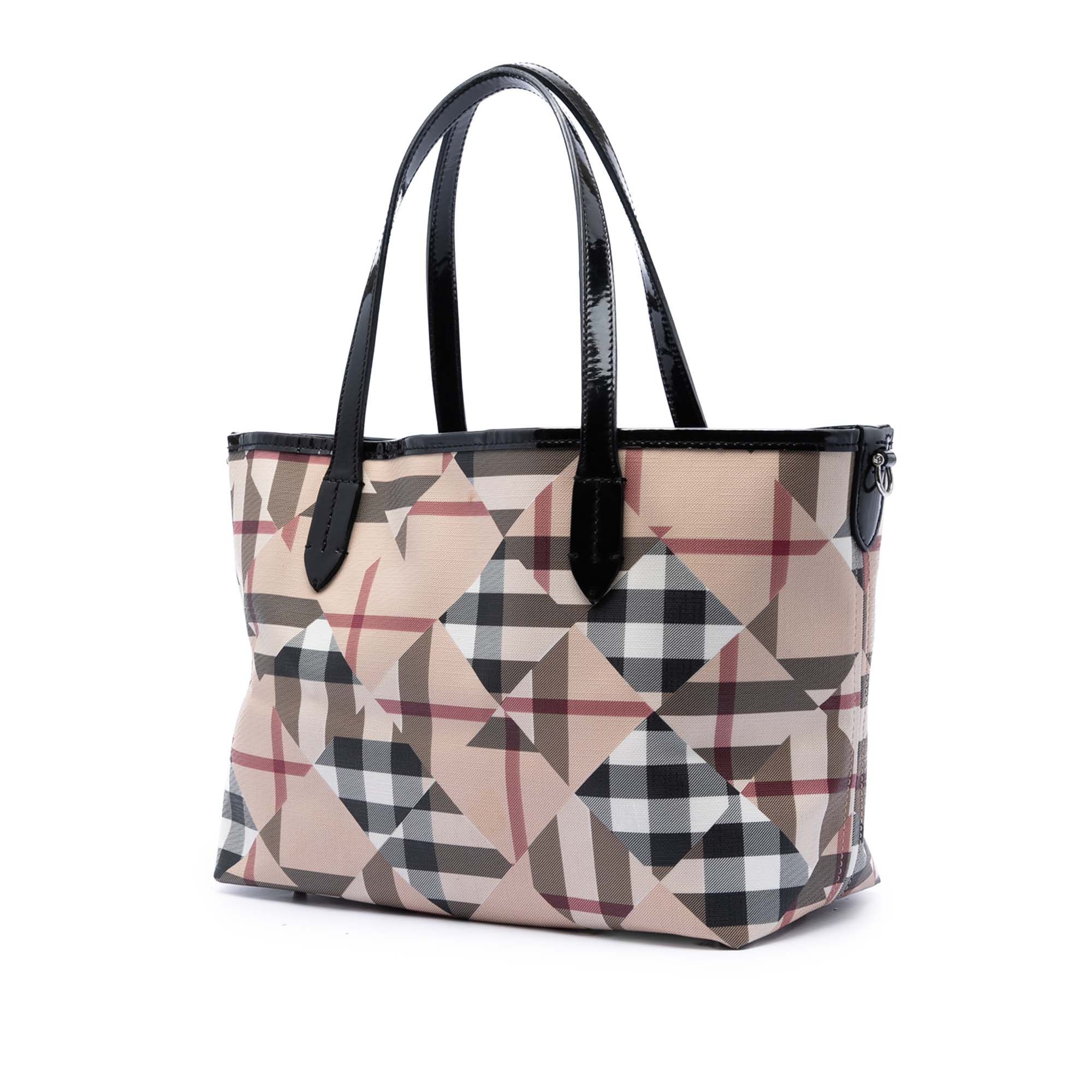 Burberry House Check Coated Canvas Satchel Size ONE SIZE - 2 Thumbnail