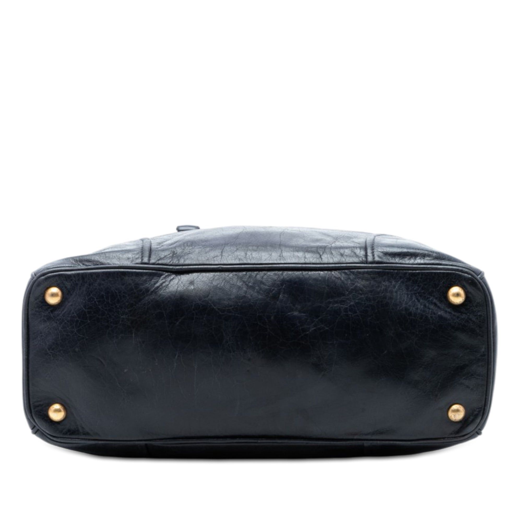 Prada Vitello Shine Open Convertible Tote Size ONE SIZE - 3 Thumbnail