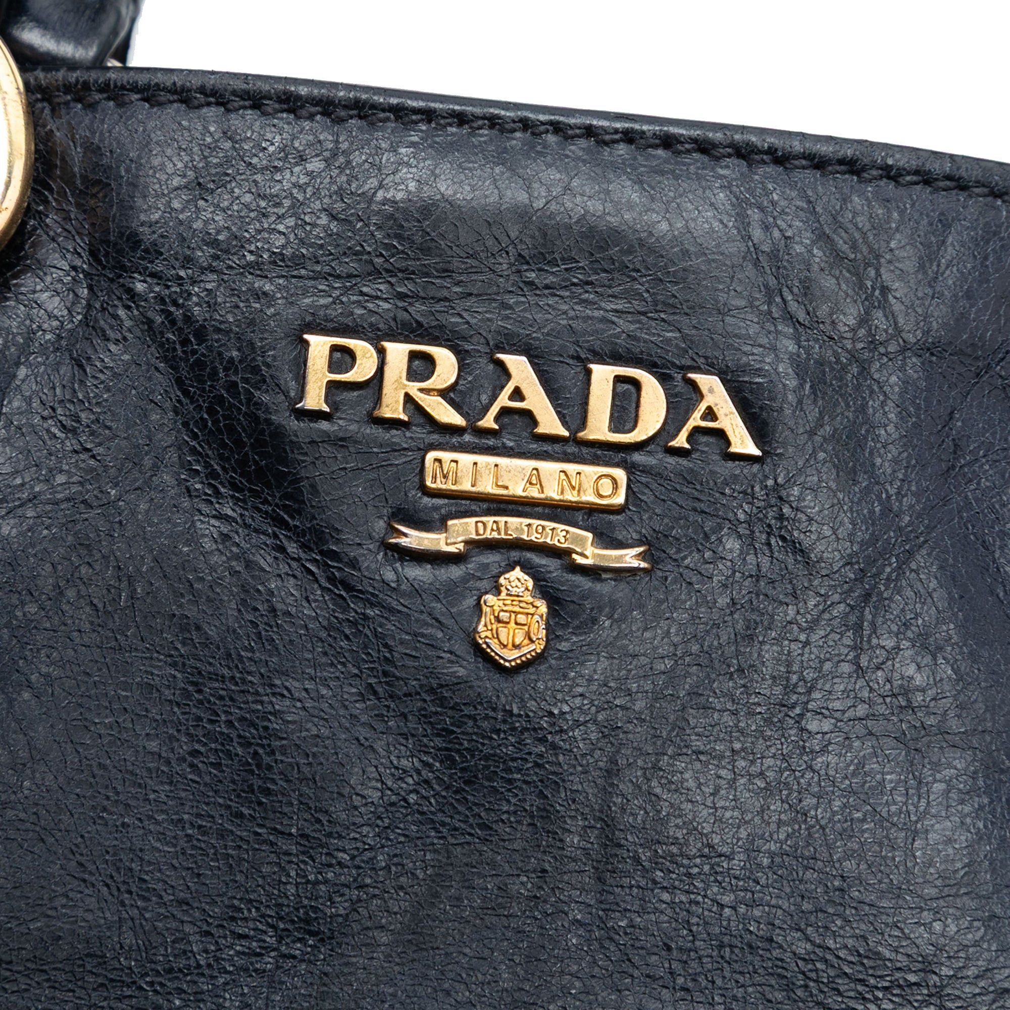 Prada Vitello Shine Open Convertible Tote Size ONE SIZE - 5 Thumbnail