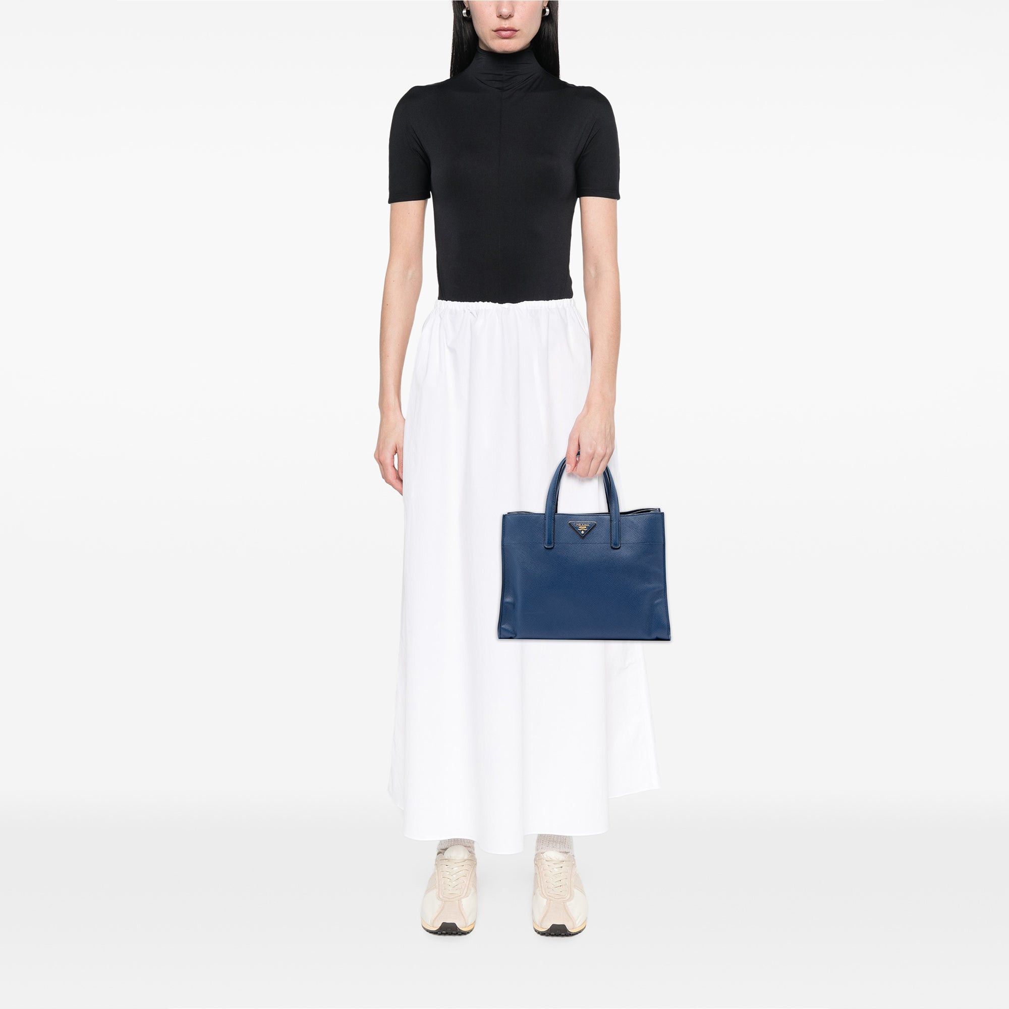 Prada Saffiano Soft Triple Pocket Tote Size ONE SIZE - 6 Thumbnail