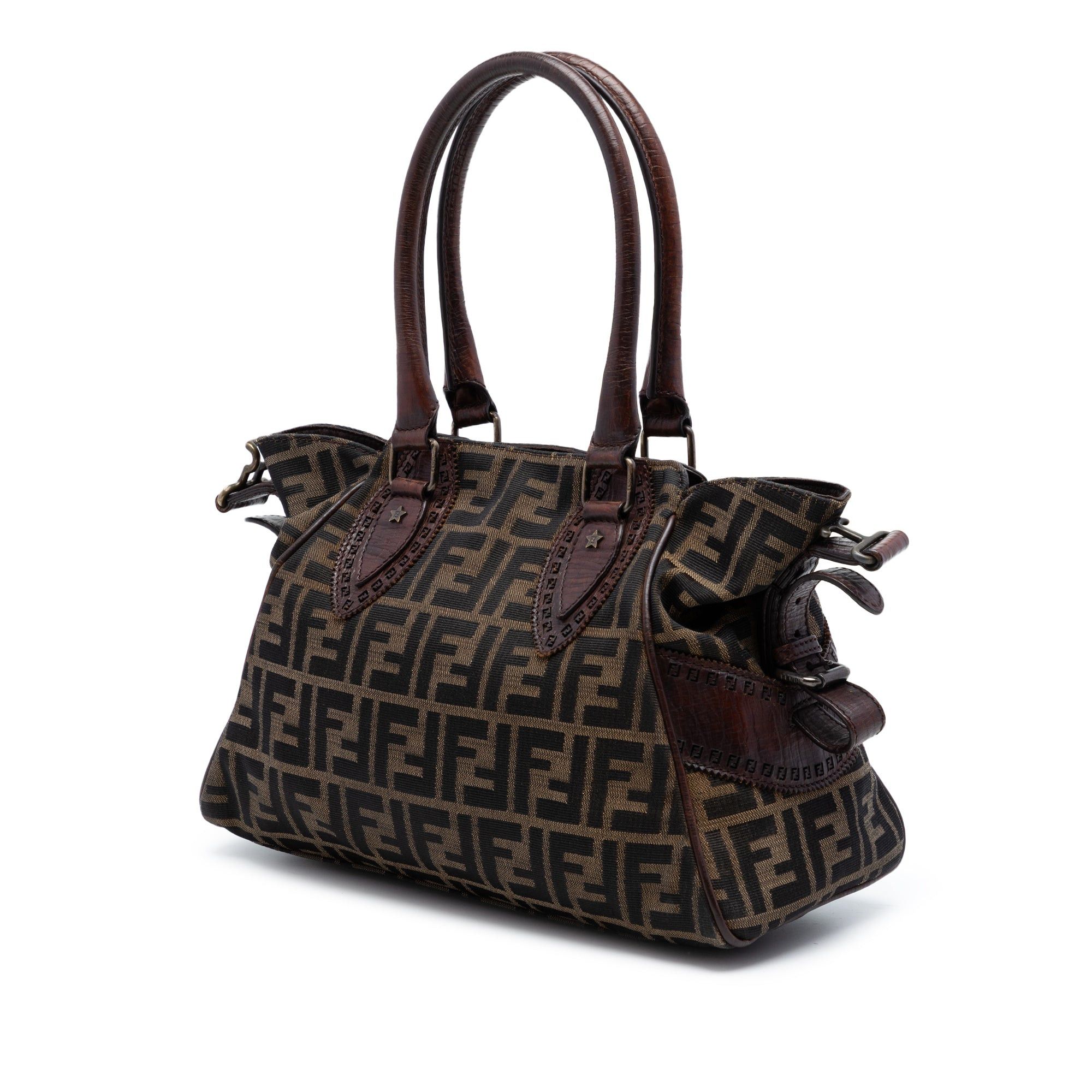Fendi Zucca Canvas Etniko Handbag Size ONE SIZE - 2 Thumbnail