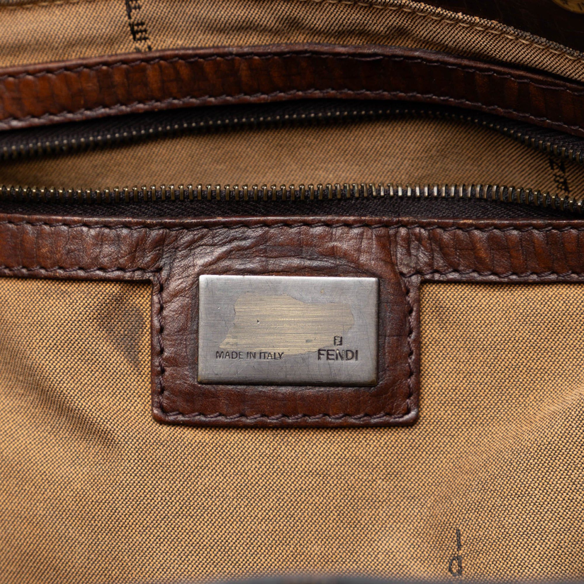 Fendi Zucca Canvas Etniko Handbag Size ONE SIZE - 5 Thumbnail