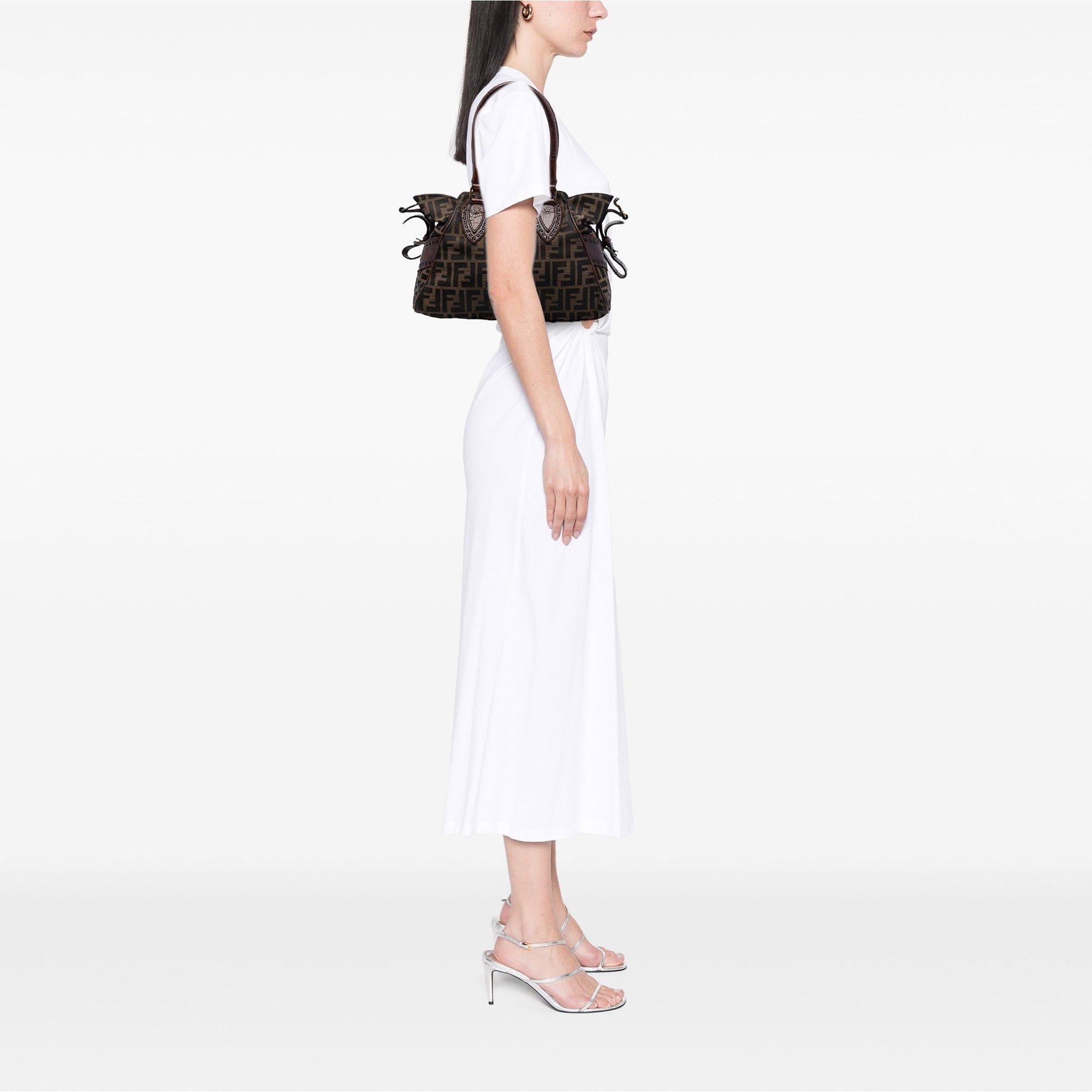 Fendi Zucca Canvas Etniko Handbag Size ONE SIZE - 7 Thumbnail