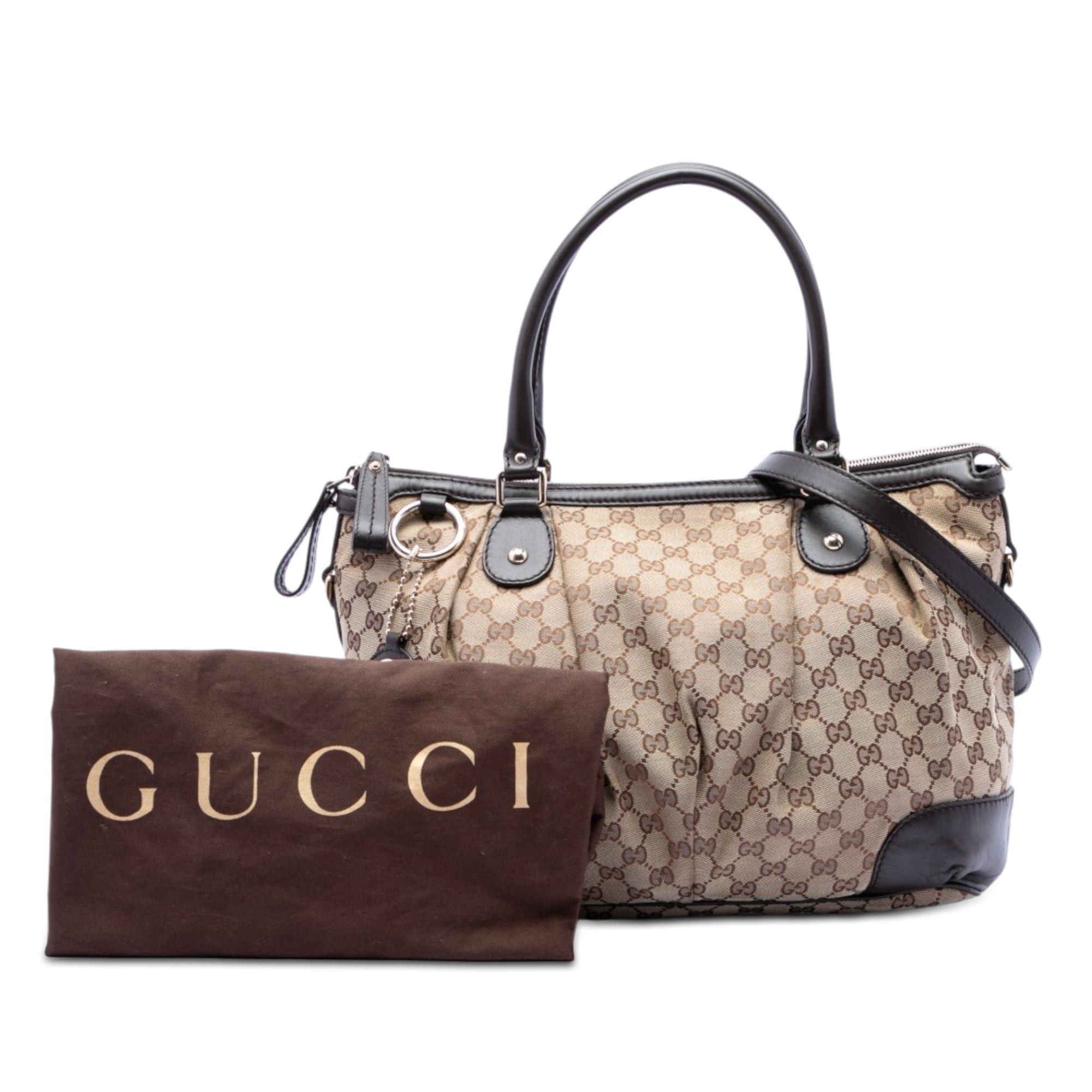 Gucci GG Canvas Sukey Satchel Size ONE SIZE - 8 Thumbnail