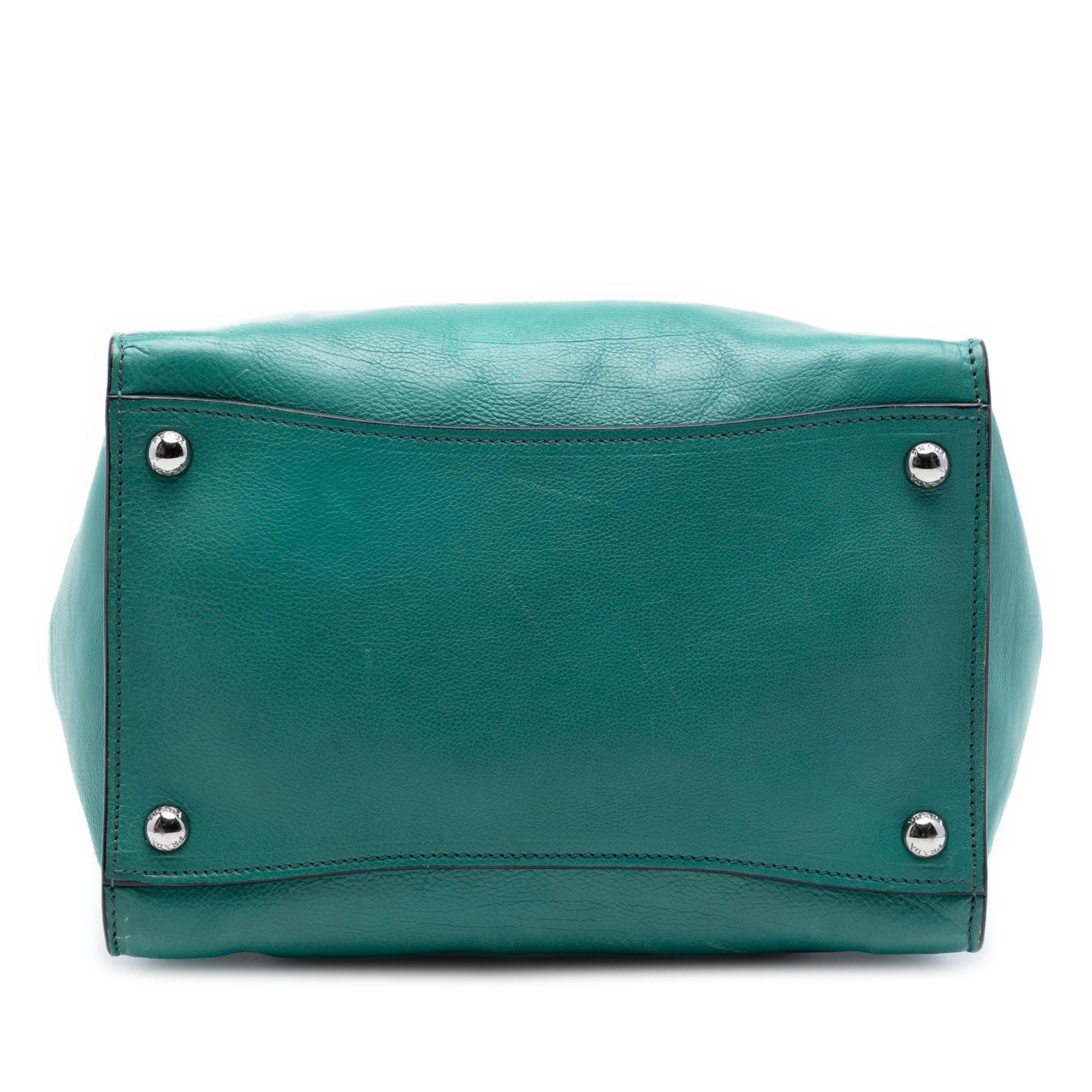 Prada Glace Calf Twin Pocket Double Handle Satchel Size ONE SIZE - 3 Thumbnail