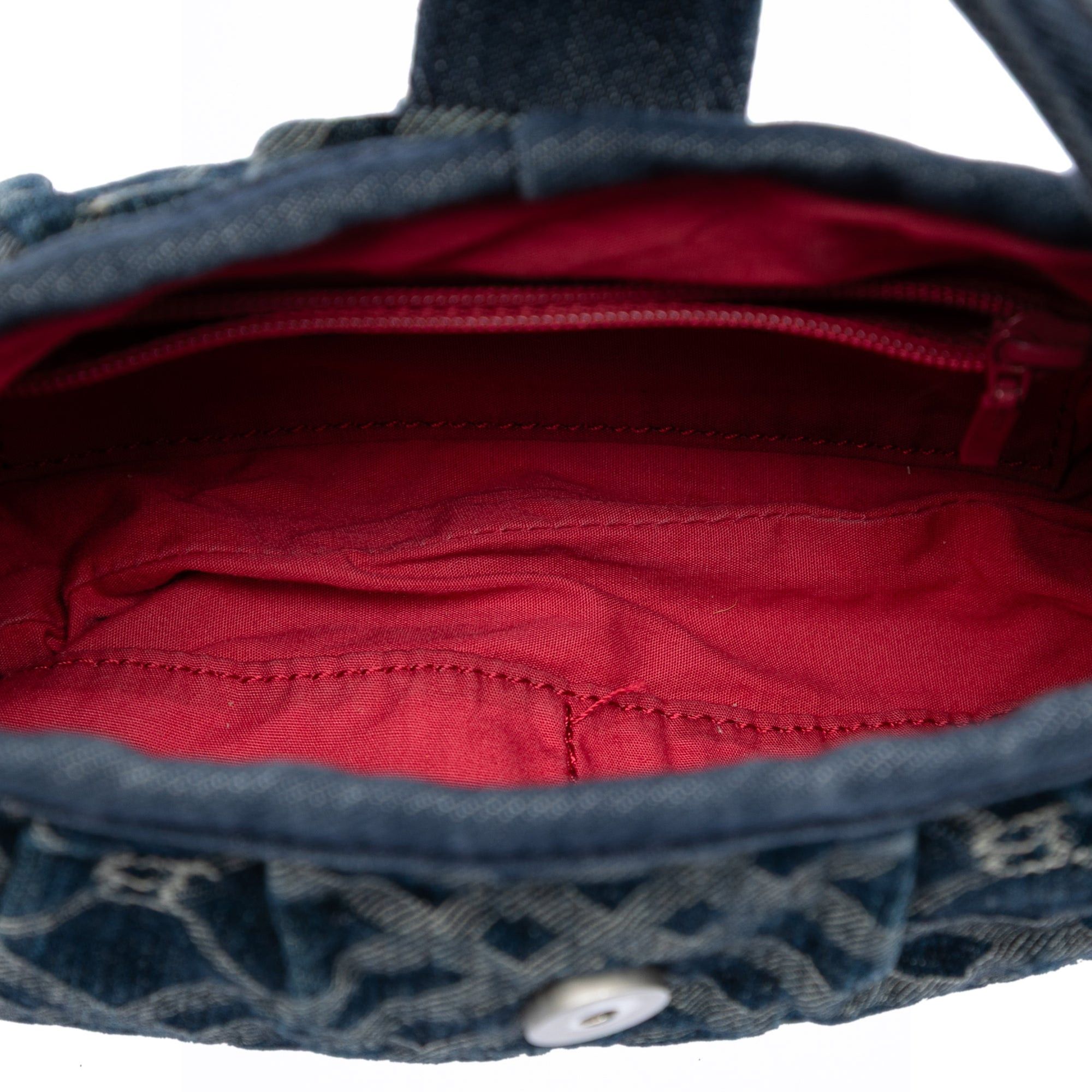 Burberry Nova Check Denim Handbag Size ONE SIZE - 4 Thumbnail