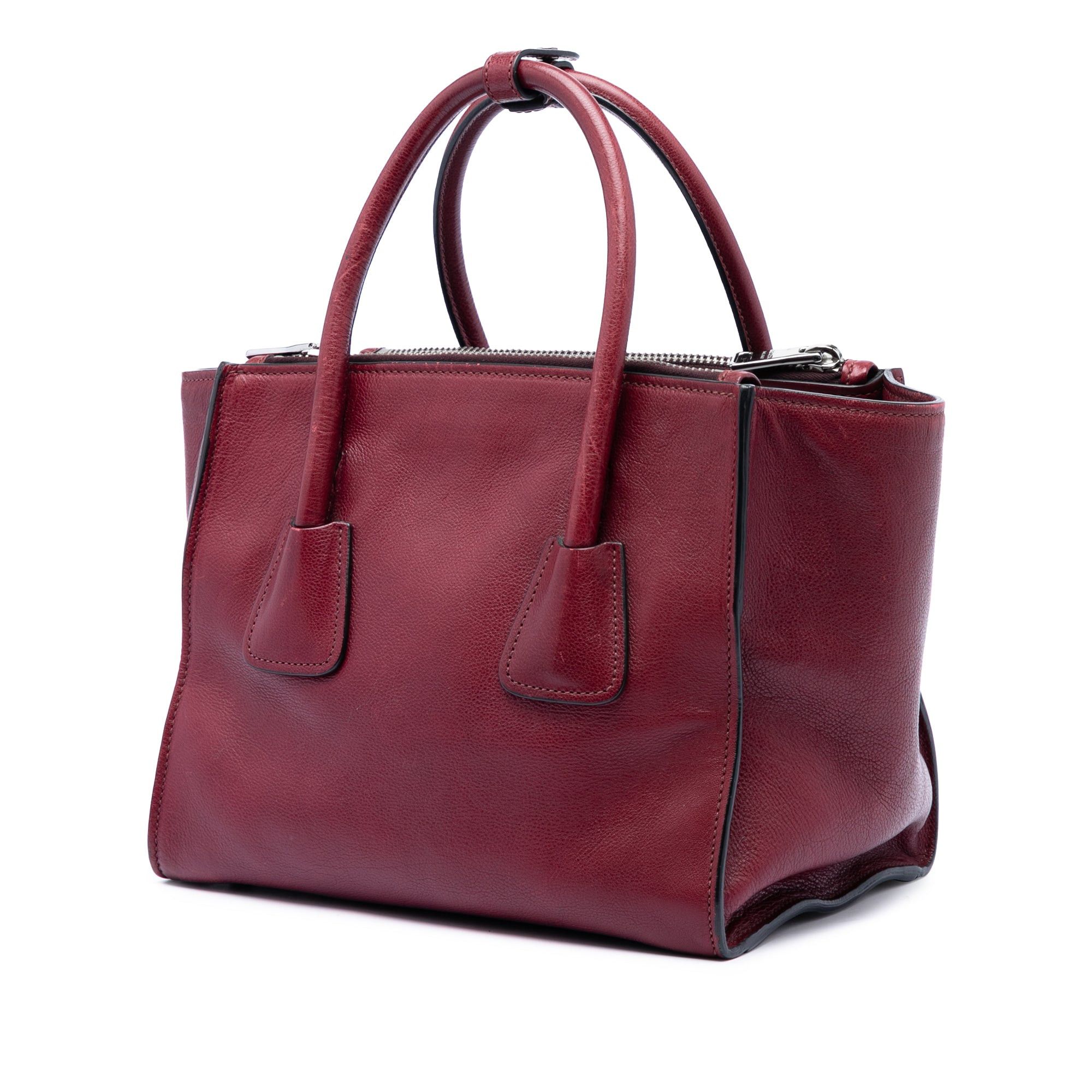Prada Glace Calf Twin Pocket Satchel Size ONE SIZE - 2 Thumbnail