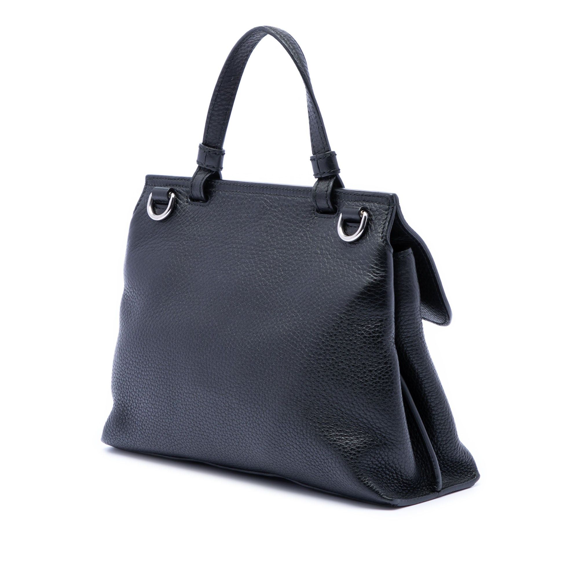 Gucci Small Leather Bamboo Daily Satchel Size ONE SIZE - 2 Thumbnail