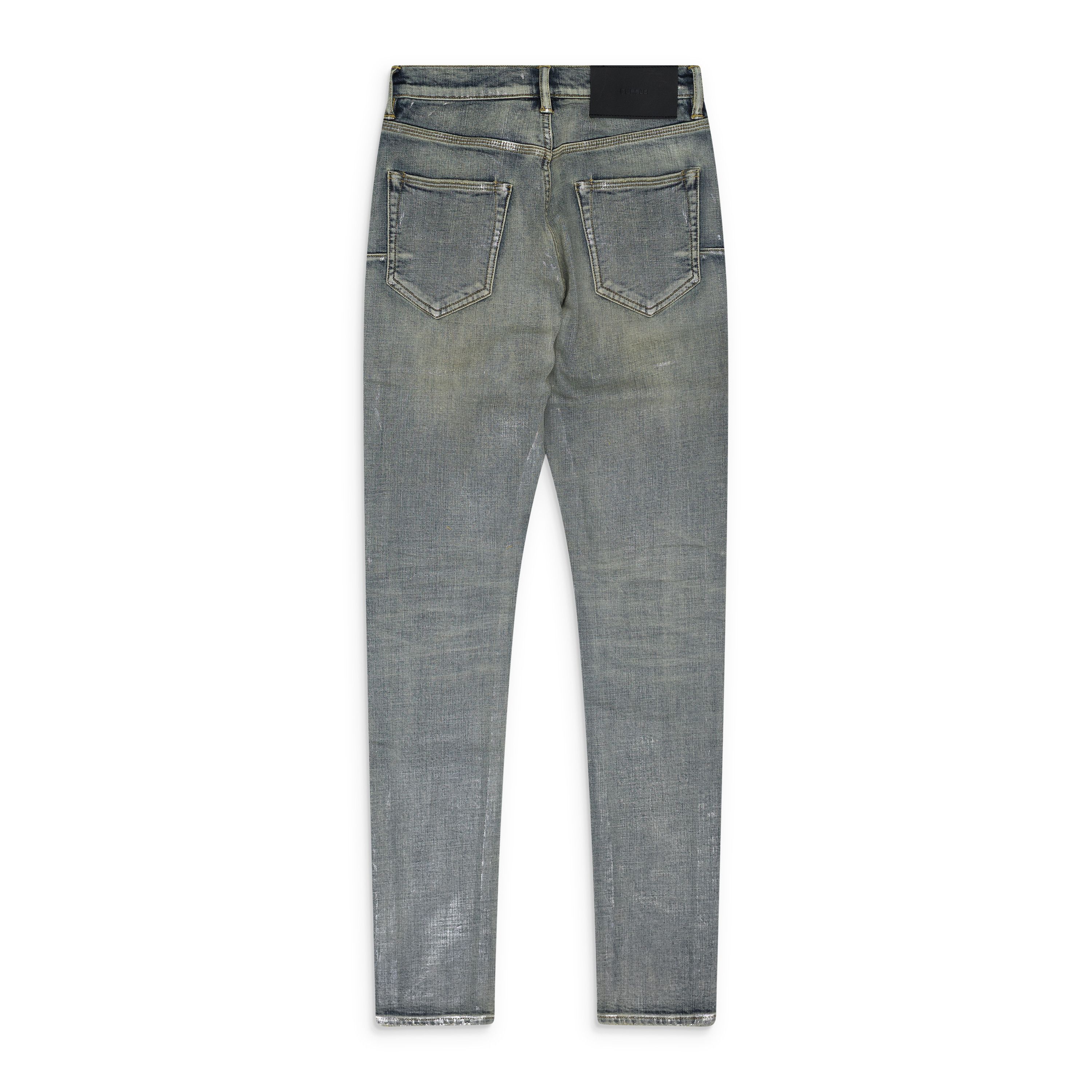 Purple Brand Metallic Silver P001 Jeans SIZE 30 Size US 30 / EU 46 - 2 Thumbnail