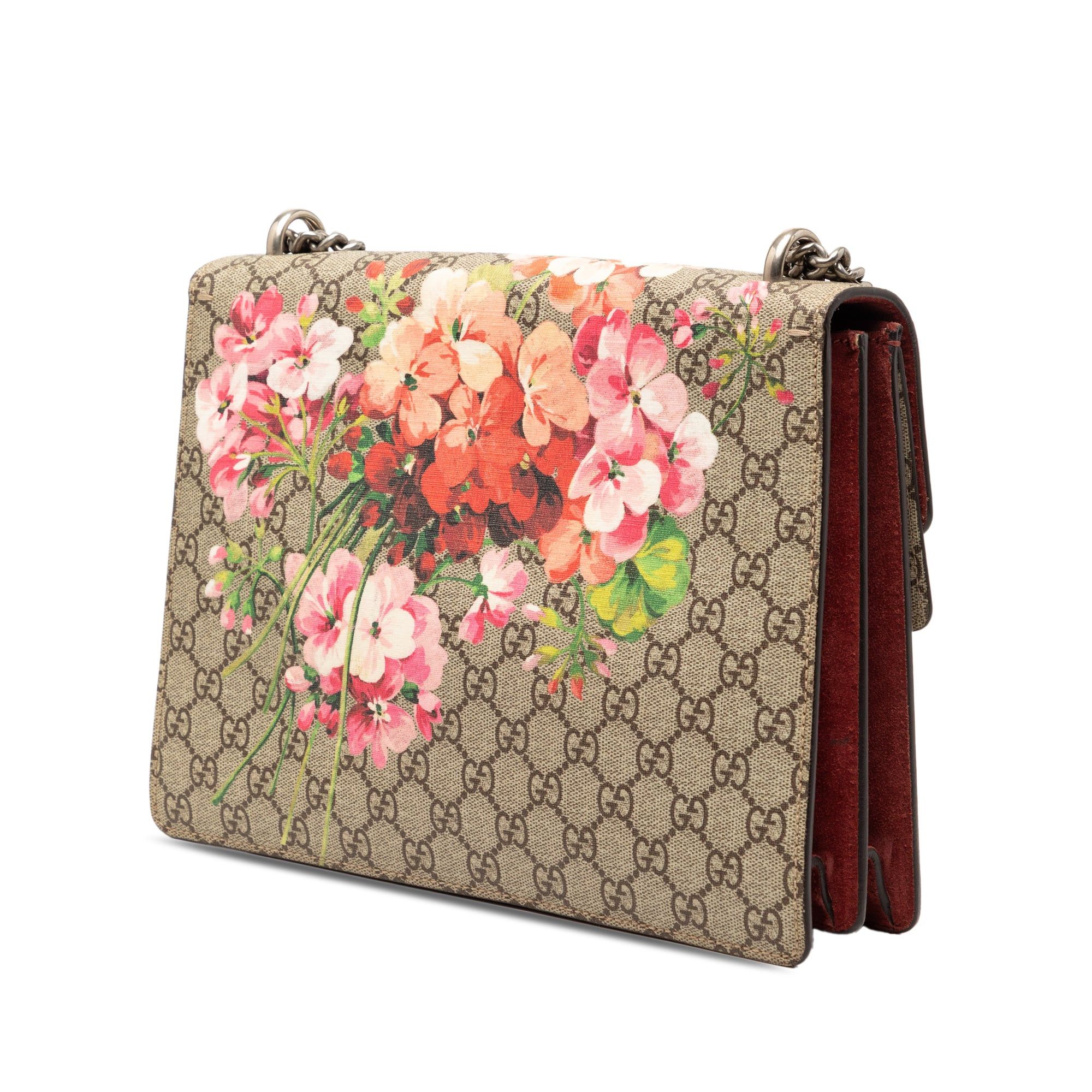 Gucci Medium GG Supreme Blooms Dionysus Shoulder Bag Size ONE SIZE - 2 Thumbnail