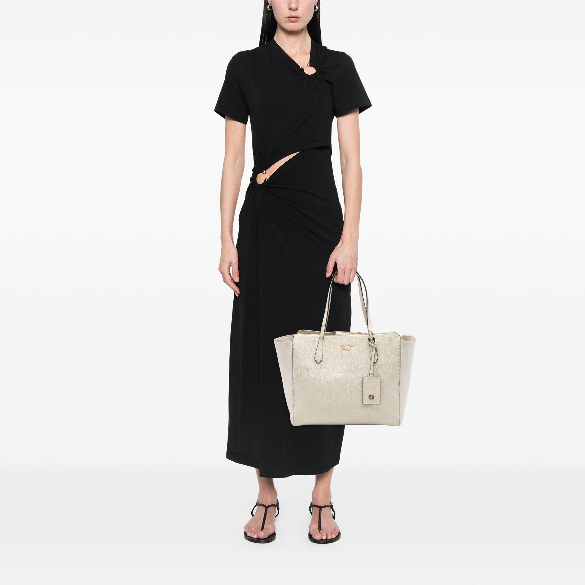 Gucci Medium Leather Swing Tote Size ONE SIZE - 6 Thumbnail
