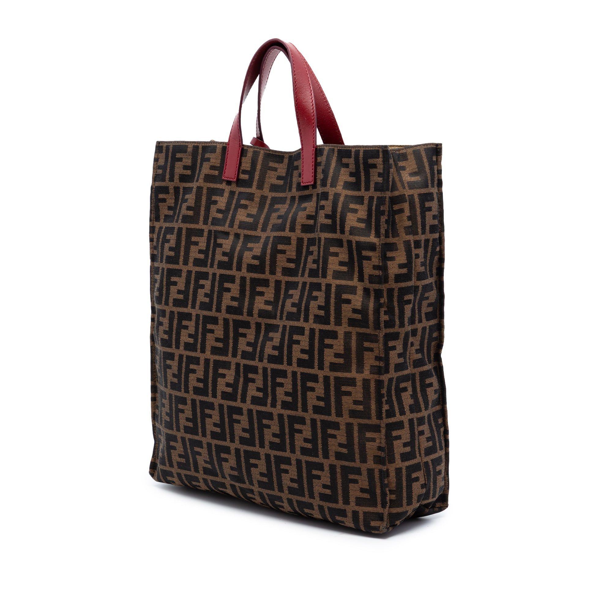 Fendi Zucca Canvas Shopping Tote Size ONE SIZE - 2 Thumbnail