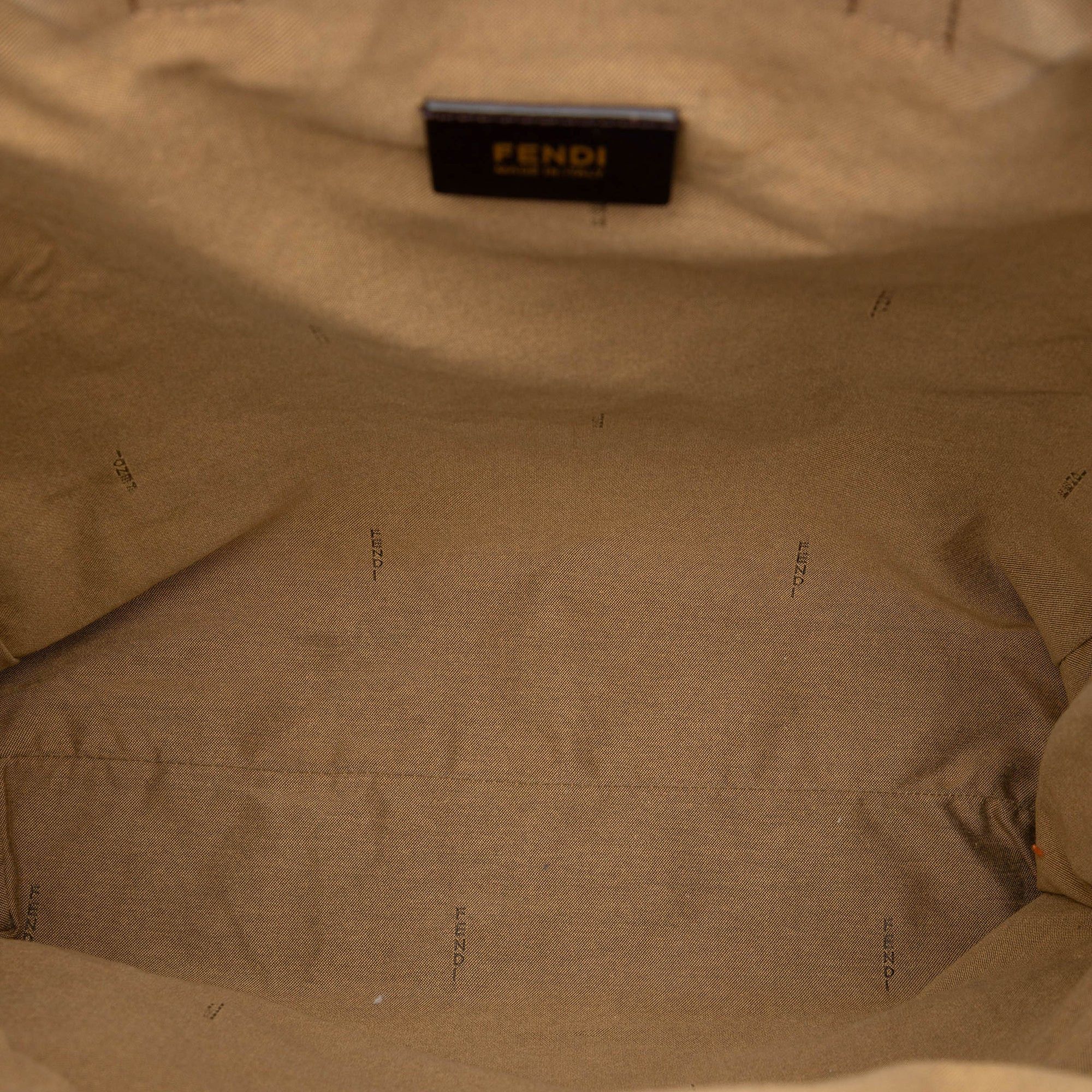 Fendi Zucca Canvas Shopping Tote Size ONE SIZE - 4 Thumbnail