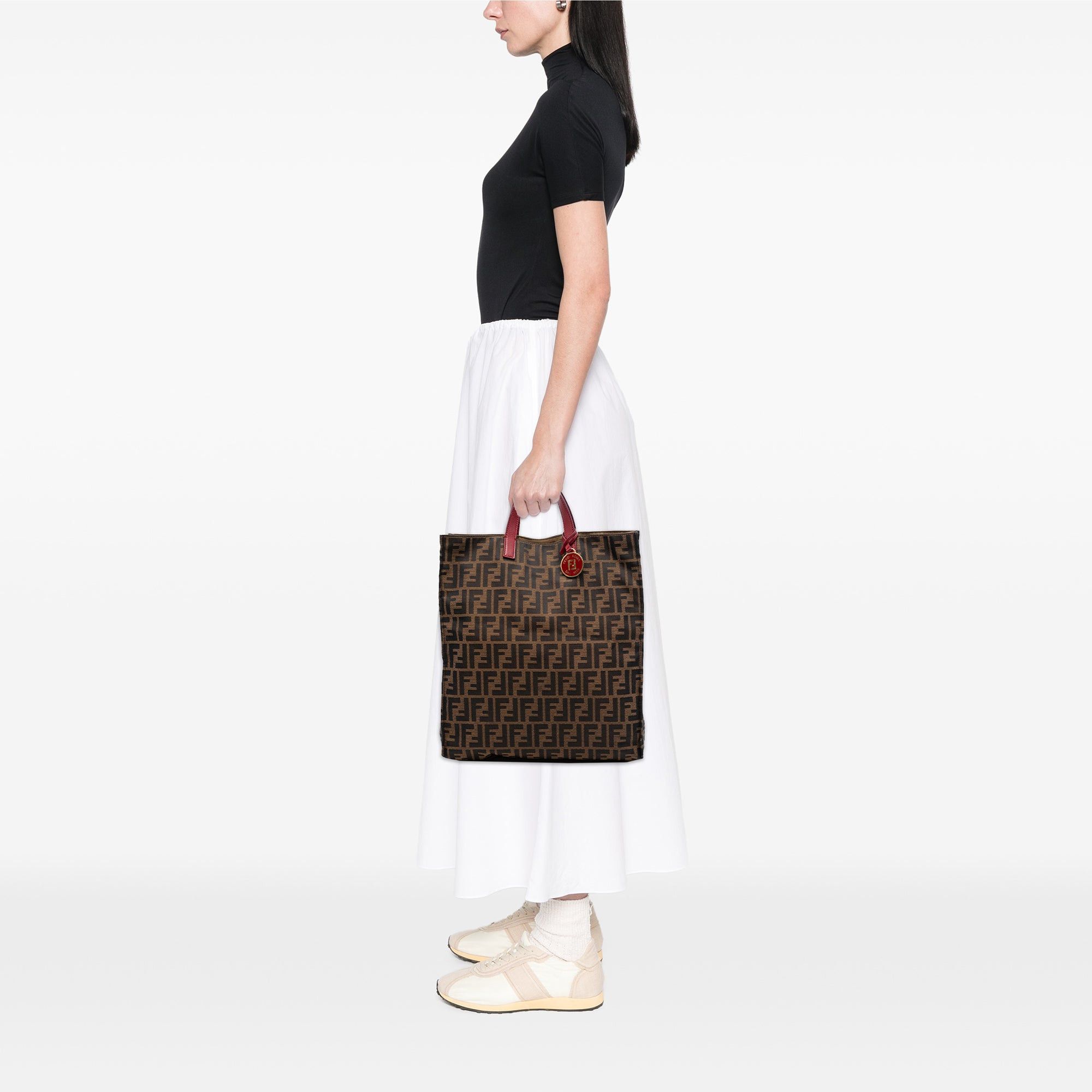 Fendi Zucca Canvas Shopping Tote Size ONE SIZE - 7 Thumbnail