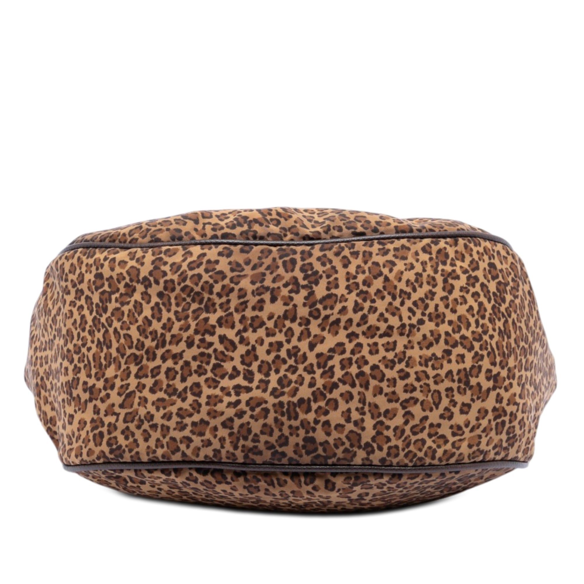 Bottega Veneta Nylon Leopard Print Tote Size ONE SIZE - 3 Thumbnail