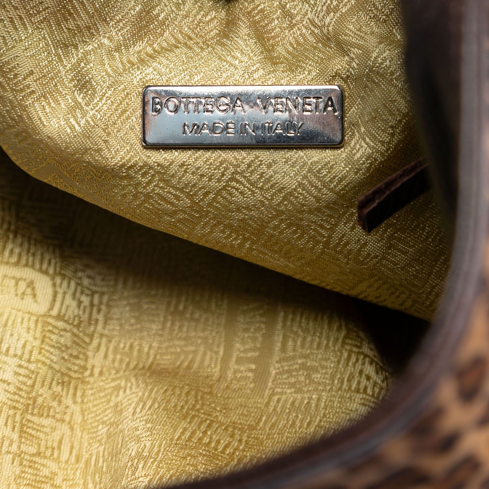 Bottega Veneta Nylon Leopard Print Tote Size ONE SIZE - 5 Thumbnail