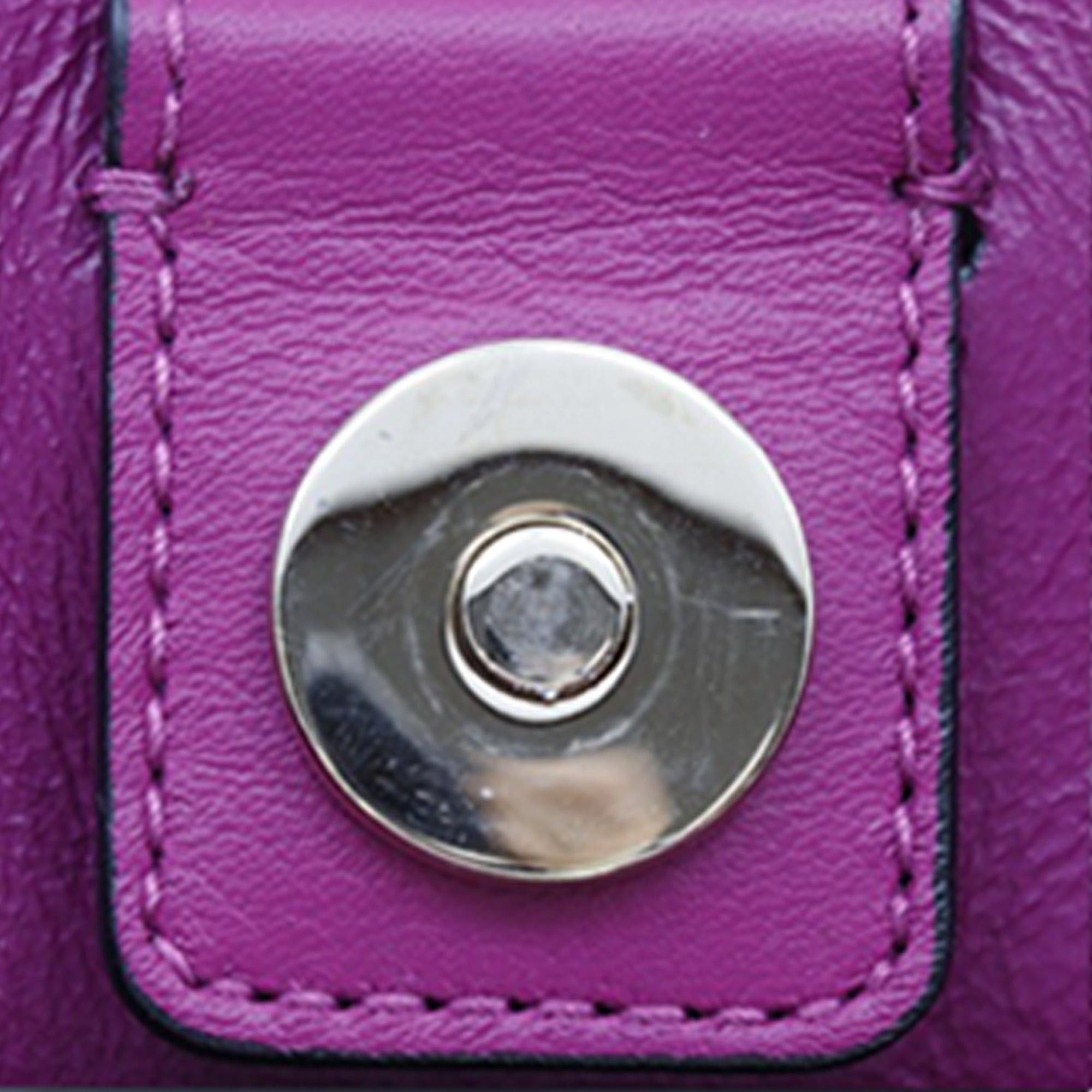 Dior Large Leather Diorissimo Satchel Size ONE SIZE - 7 Thumbnail