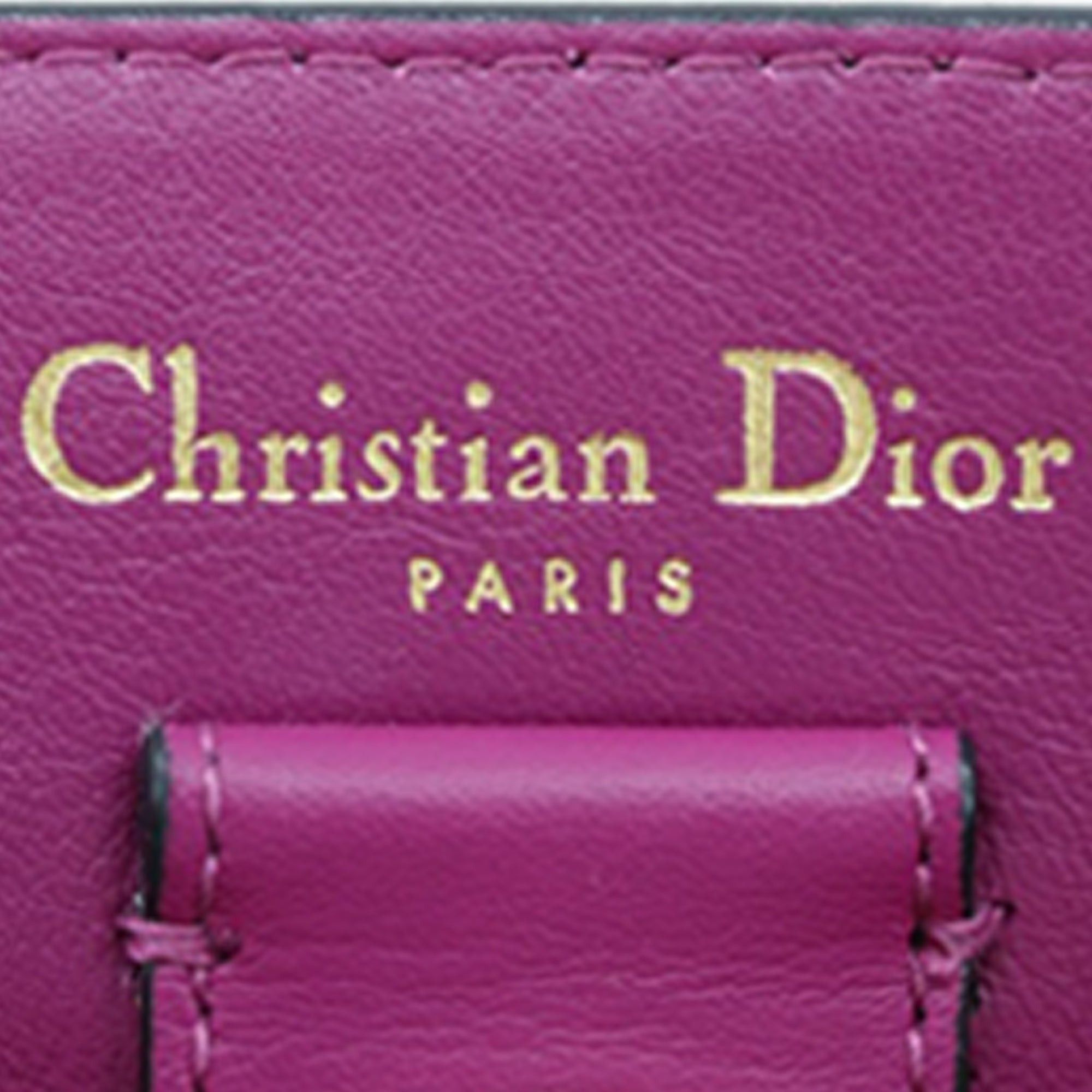 Dior Large Leather Diorissimo Satchel Size ONE SIZE - 5 Thumbnail