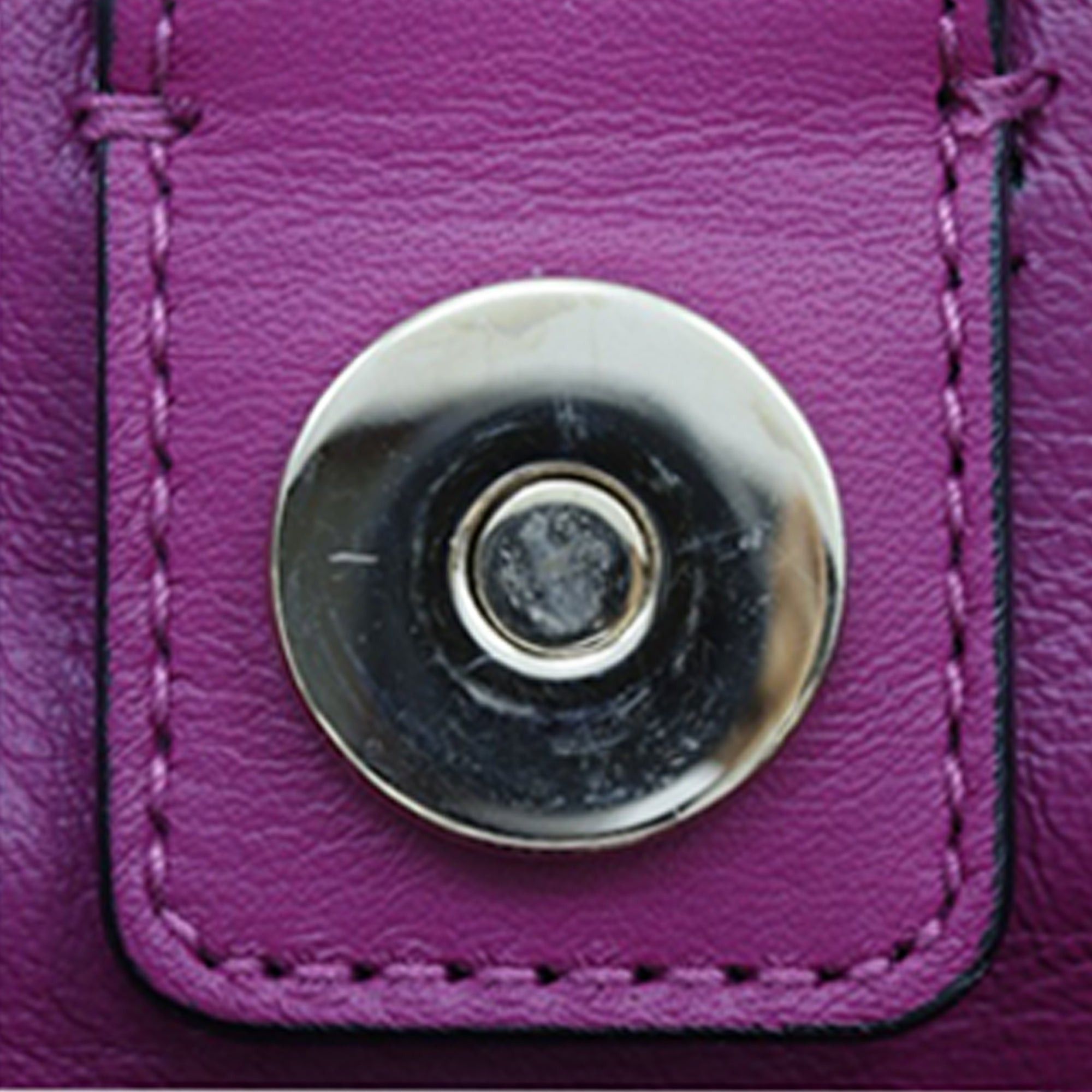 Dior Large Leather Diorissimo Satchel Size ONE SIZE - 8 Thumbnail