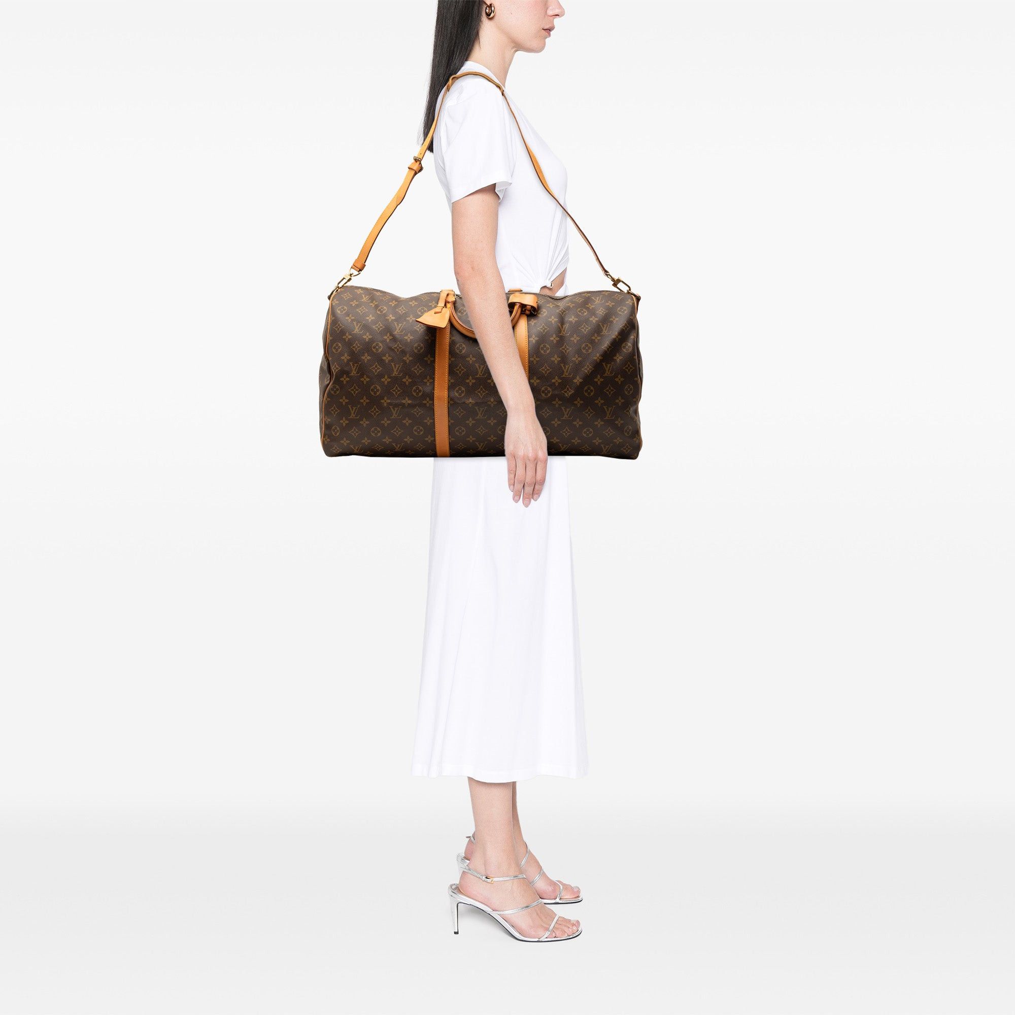 Louis Vuitton Monogram Keepall Bandouliere 60 Size ONE SIZE - 7 Thumbnail