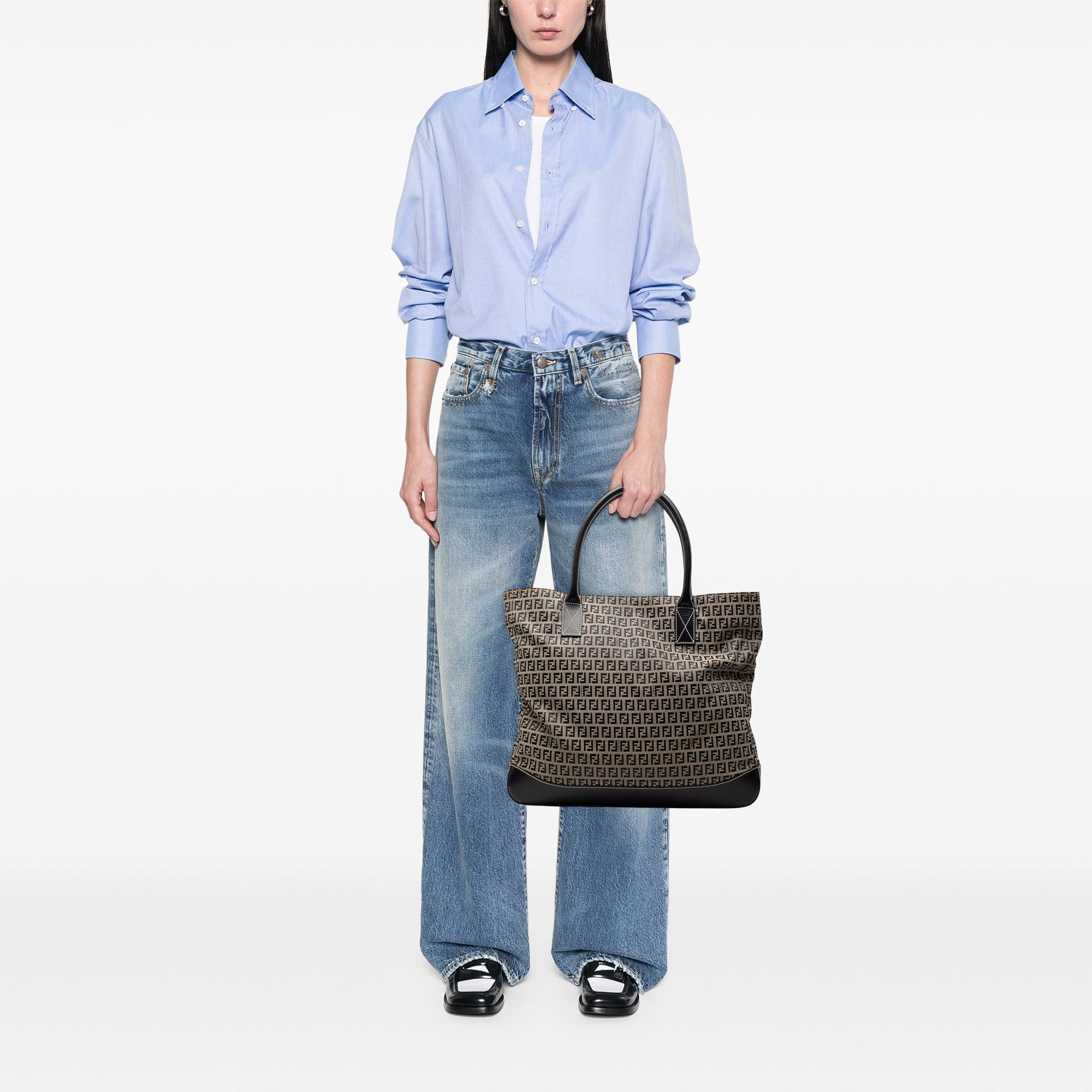 Fendi Zucchino Canvas Tote Size ONE SIZE - 7 Thumbnail