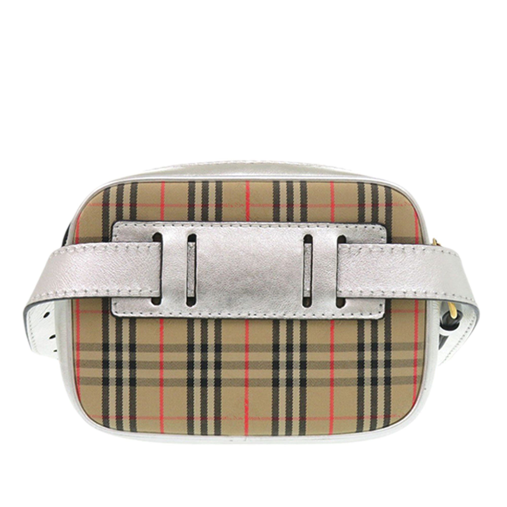 Burberry Haymarket Check Canvas 1983 Link Belt Bag Size ONE SIZE - 2 Thumbnail