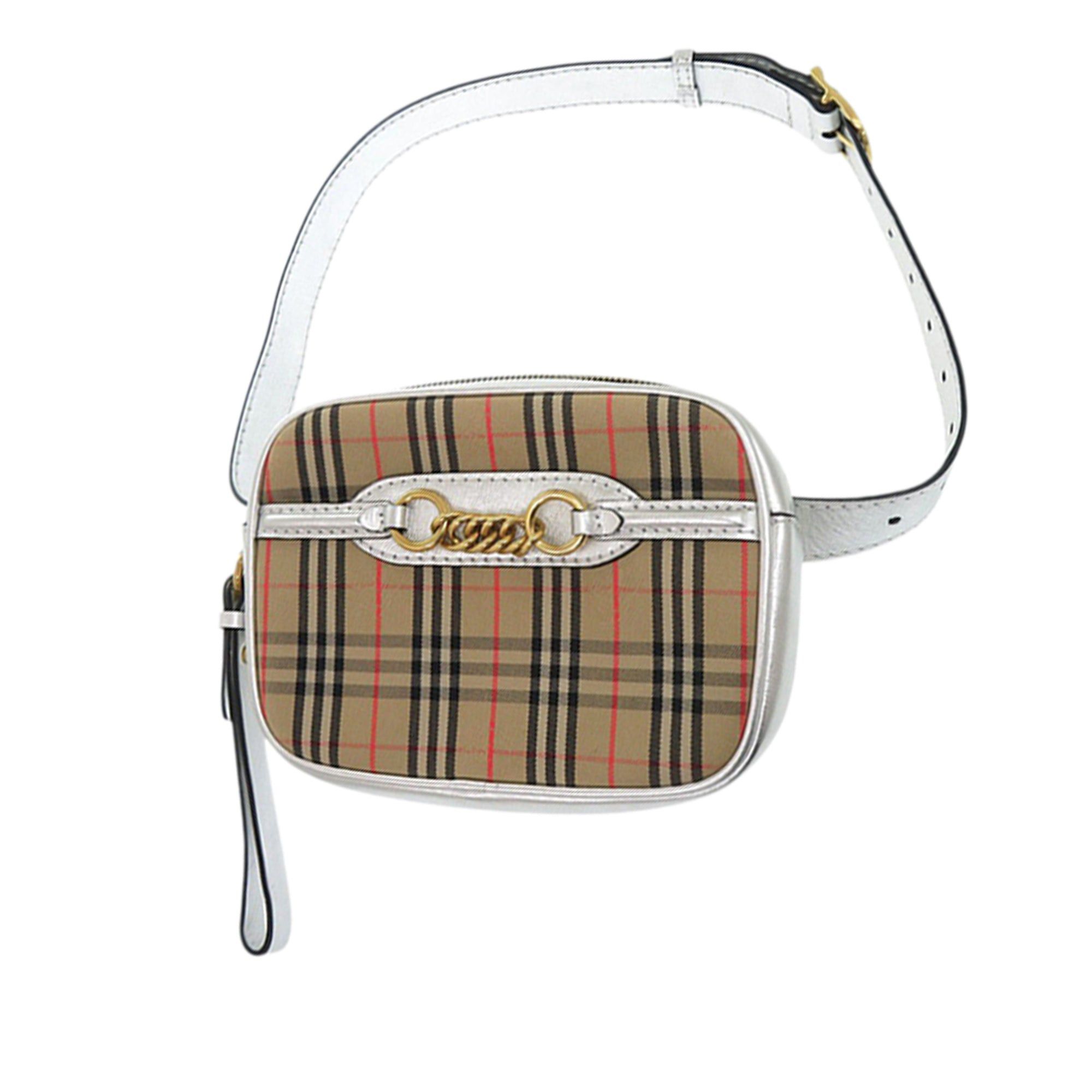 Burberry Haymarket Check Canvas 1983 Link Belt Bag Size ONE SIZE - 4 Thumbnail