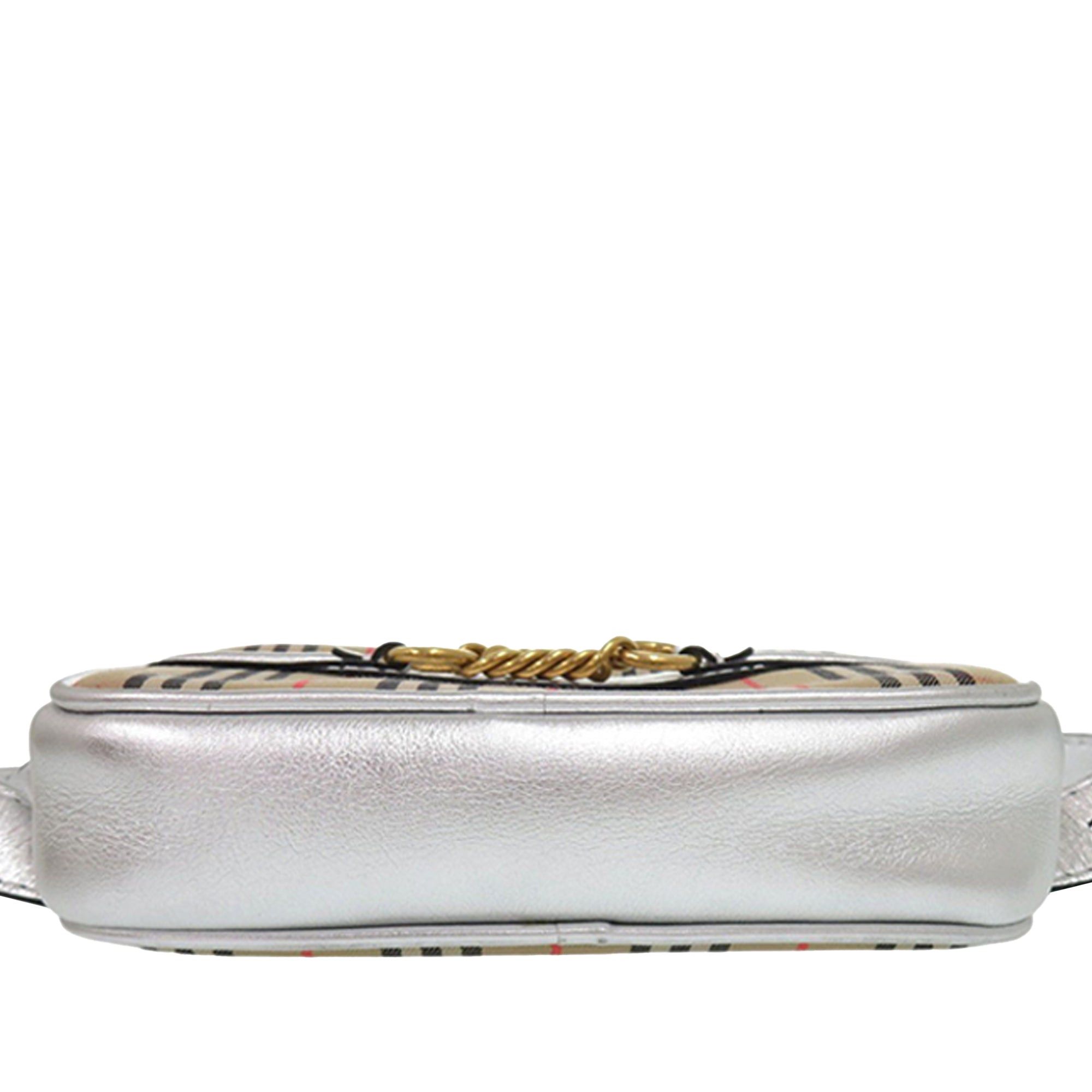 Burberry Haymarket Check Canvas 1983 Link Belt Bag Size ONE SIZE - 3 Thumbnail