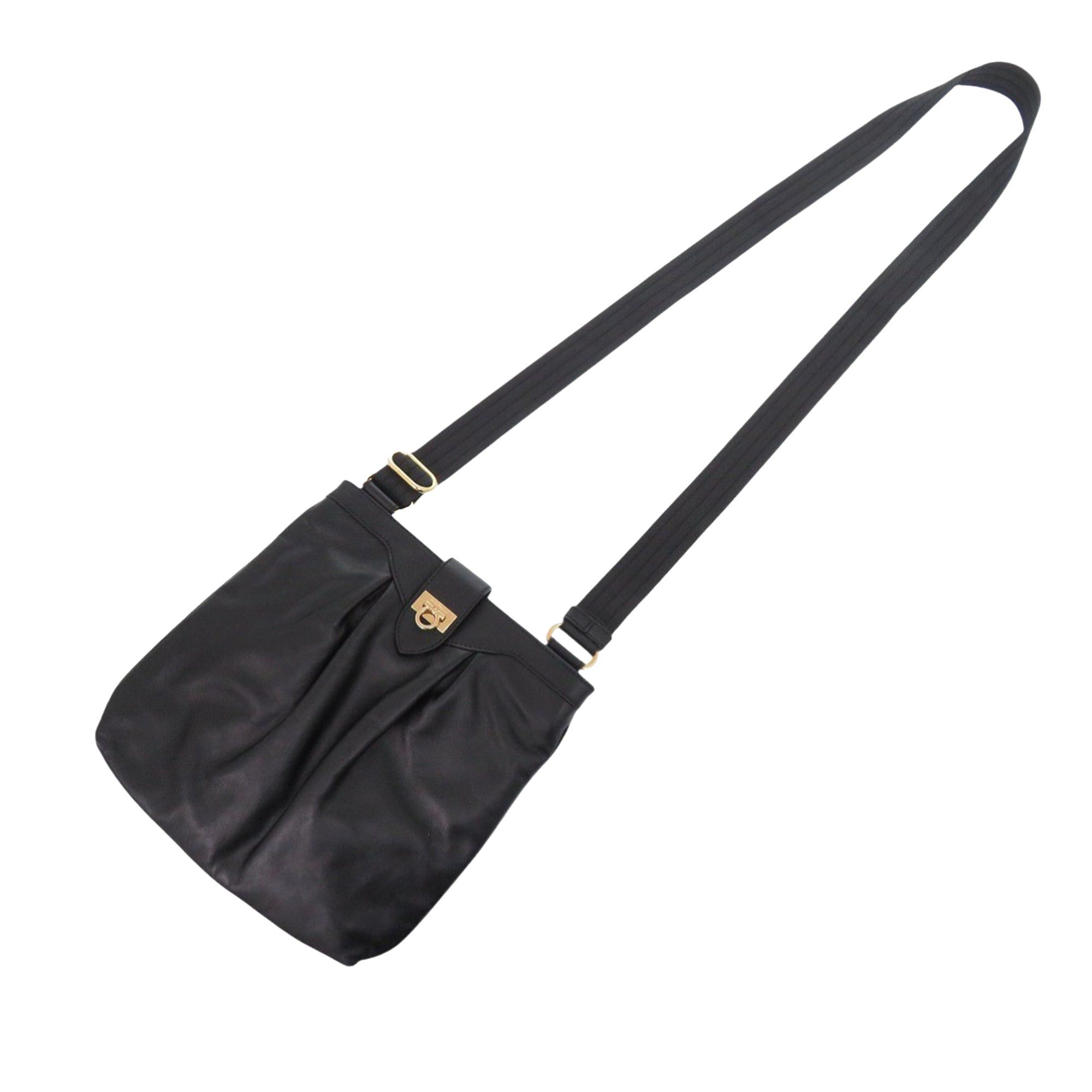 Salvatore Ferragamo Leather Gancini Crossbody Size ONE SIZE - 11 Thumbnail