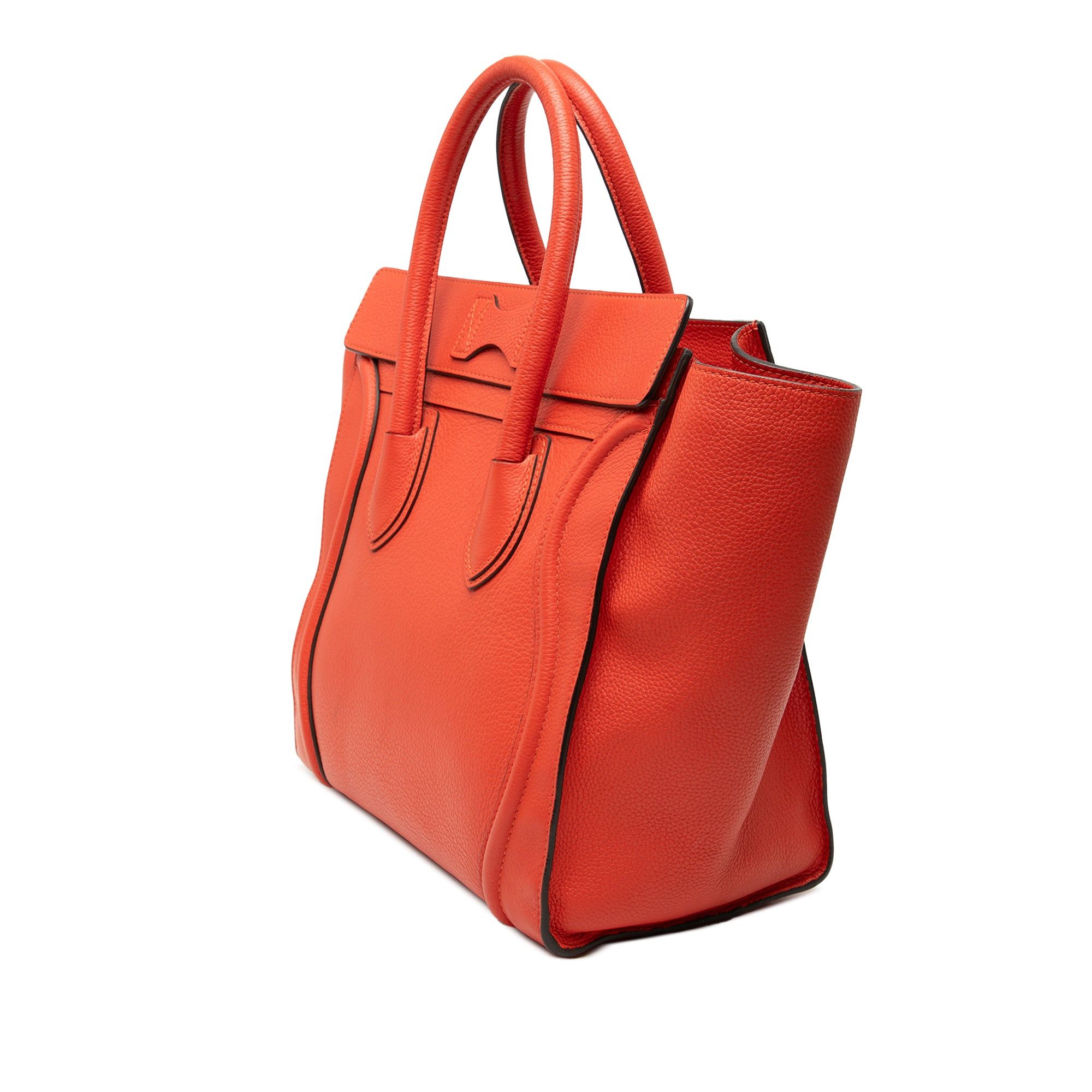 Celine Mini Leather Luggage Tote Size ONE SIZE - 2 Thumbnail