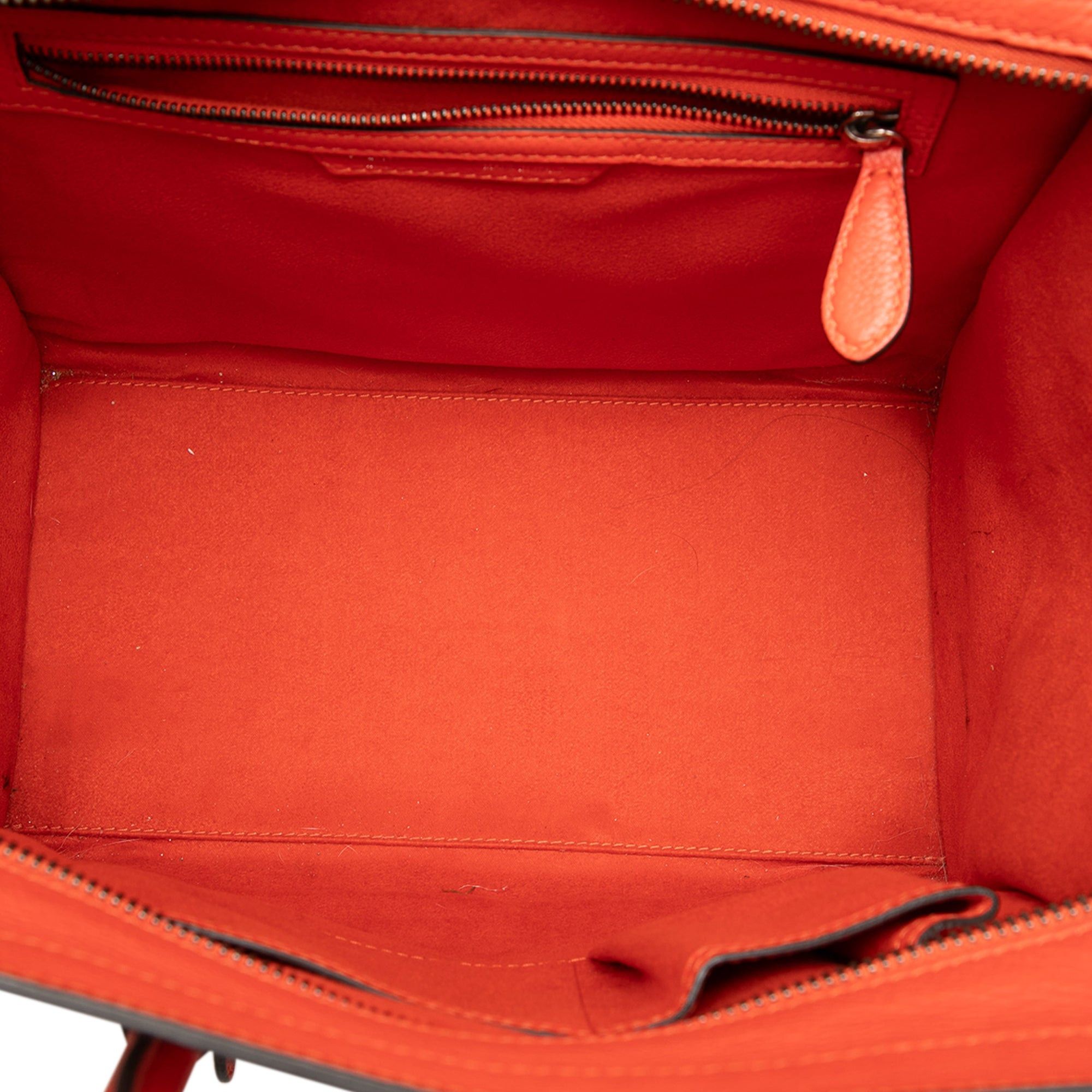 Celine Mini Leather Luggage Tote Size ONE SIZE - 4 Thumbnail