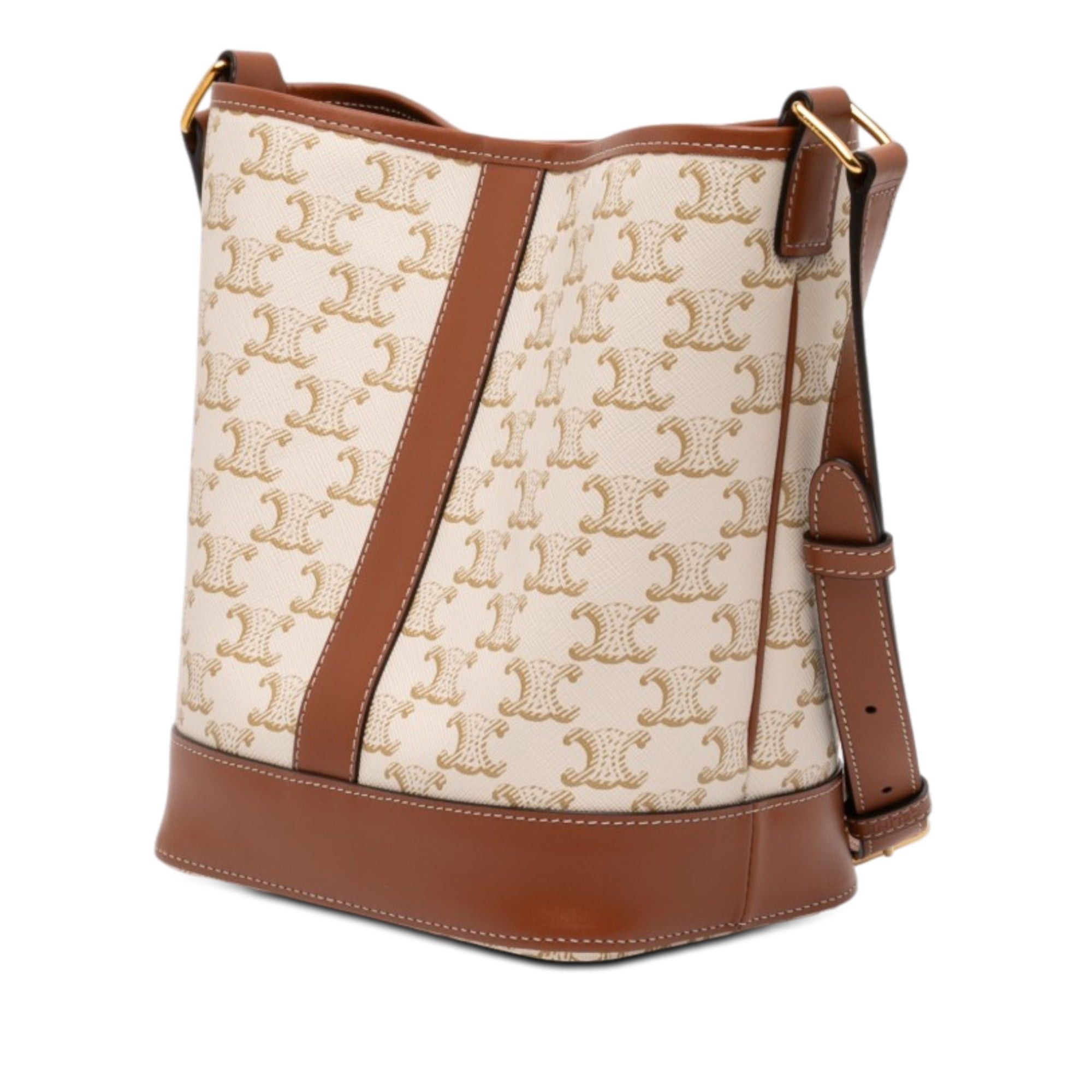 Celine Small Triomphe Coated Canvas Bucket Bag Size ONE SIZE - 2 Thumbnail