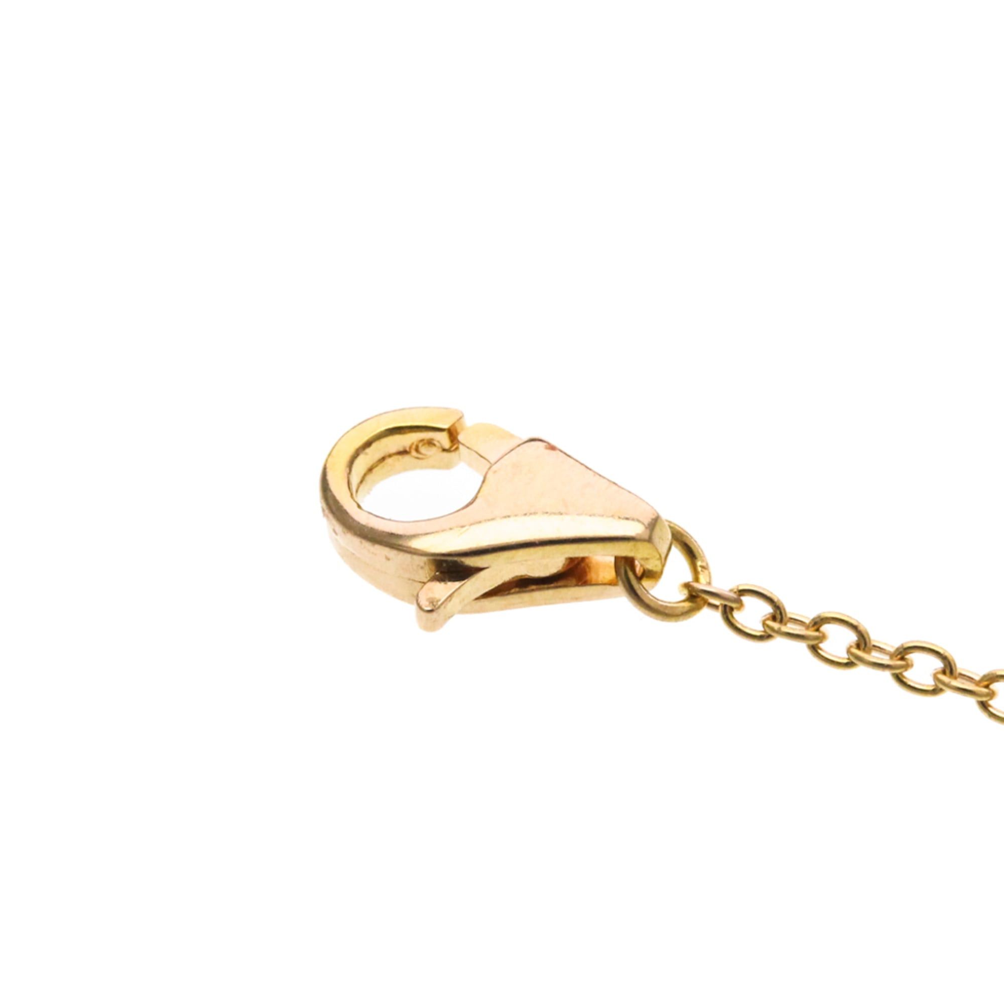 Other Ponte Vecchio Diamond Necklace Pink Gold (18K) Diamond Men,Women Fashion Pendant Necklace (Pink Gold) Size ONE SIZE - 10 Thumbnail