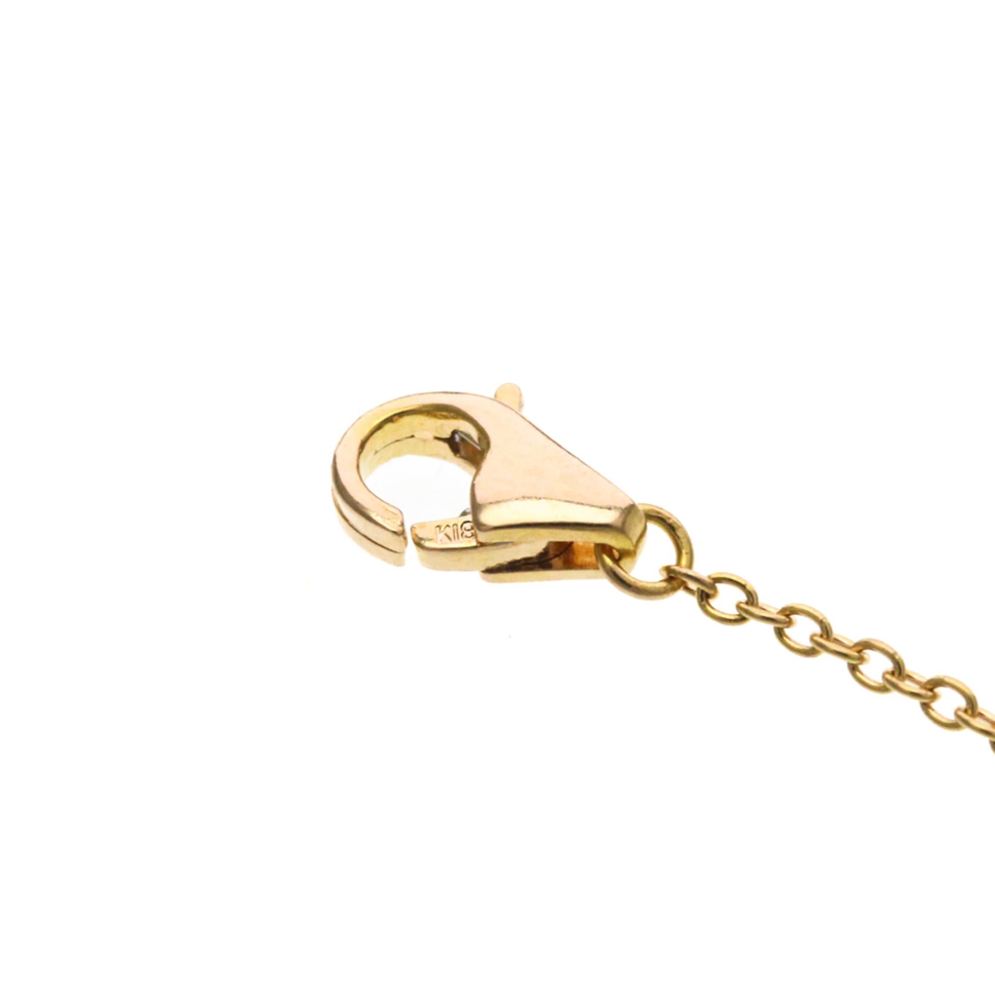 Other Ponte Vecchio Diamond Necklace Pink Gold (18K) Diamond Men,Women Fashion Pendant Necklace (Pink Gold) Size ONE SIZE - 9 Thumbnail