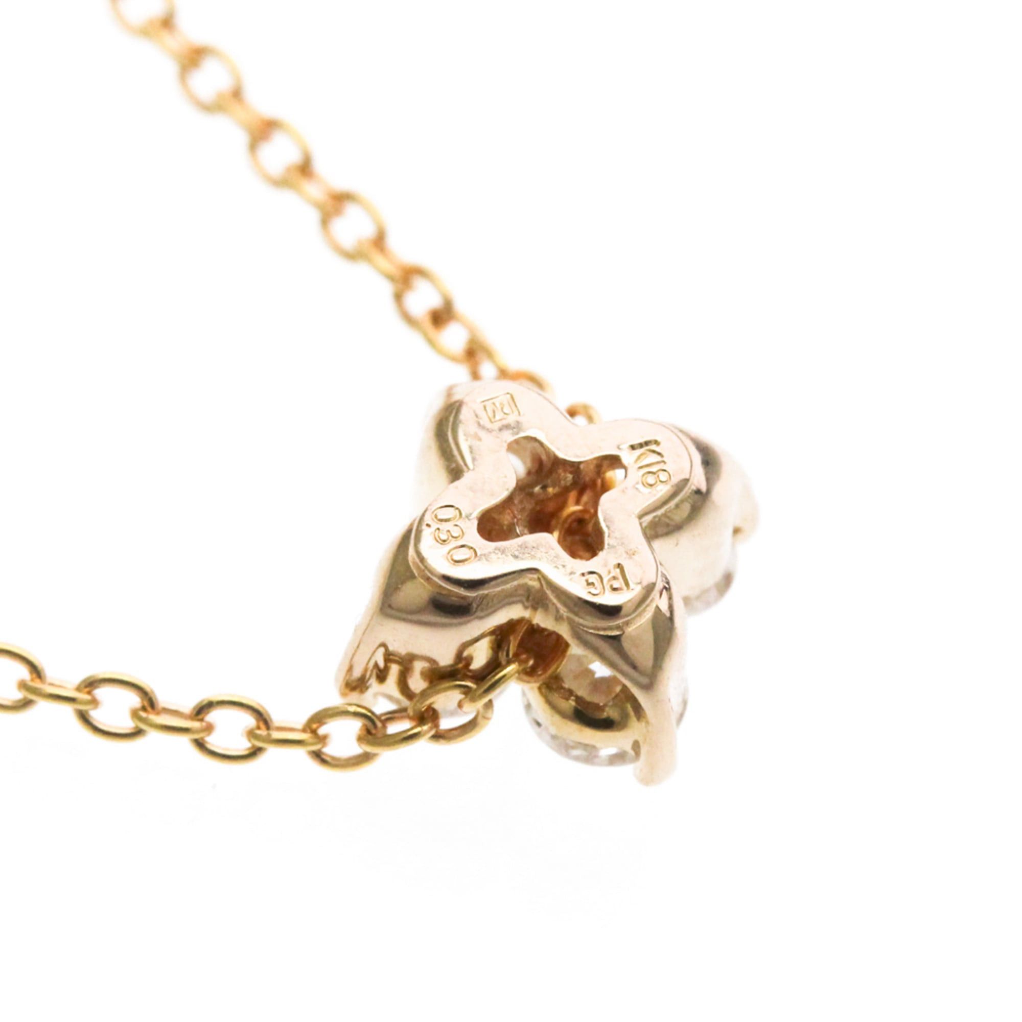 Other Ponte Vecchio Diamond Necklace Pink Gold (18K) Diamond Men,Women Fashion Pendant Necklace (Pink Gold) Size ONE SIZE - 8 Thumbnail