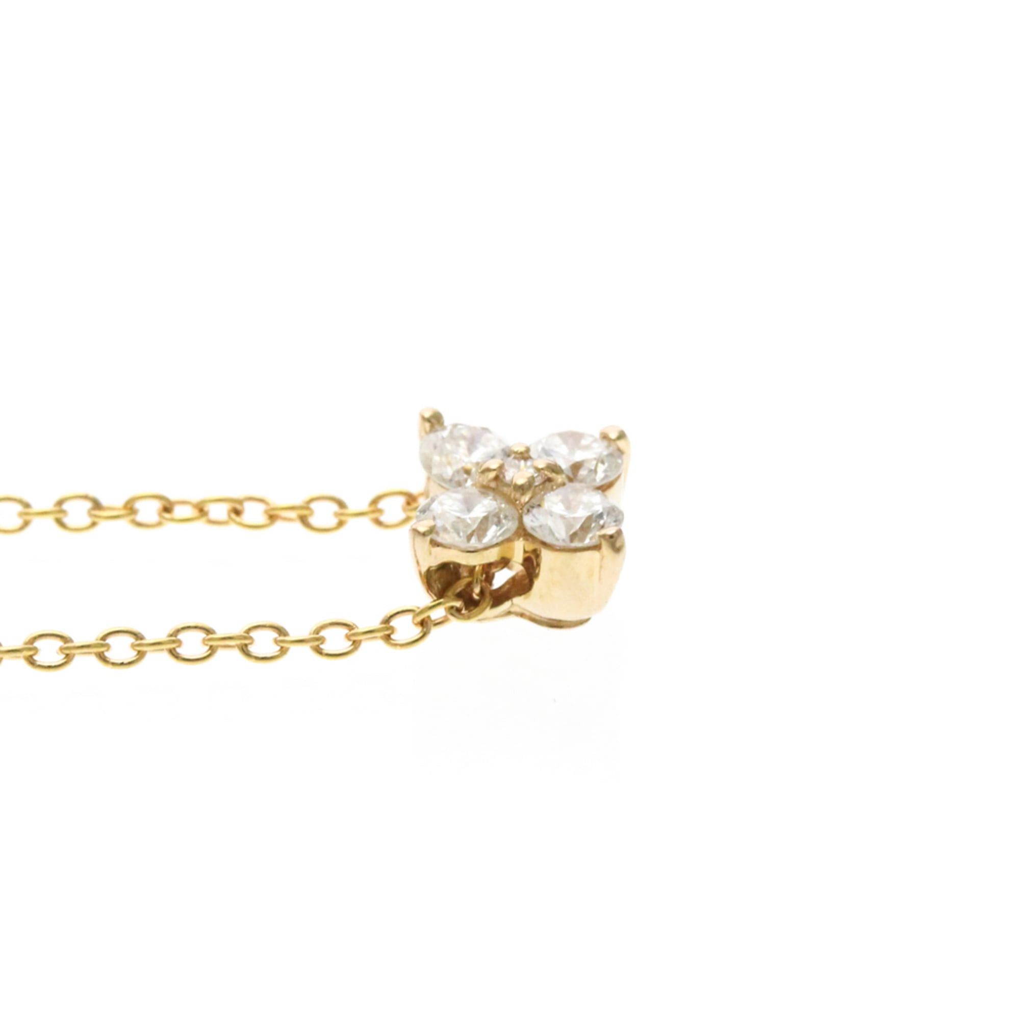 Other Ponte Vecchio Diamond Necklace Pink Gold (18K) Diamond Men,Women Fashion Pendant Necklace (Pink Gold) Size ONE SIZE - 4 Thumbnail