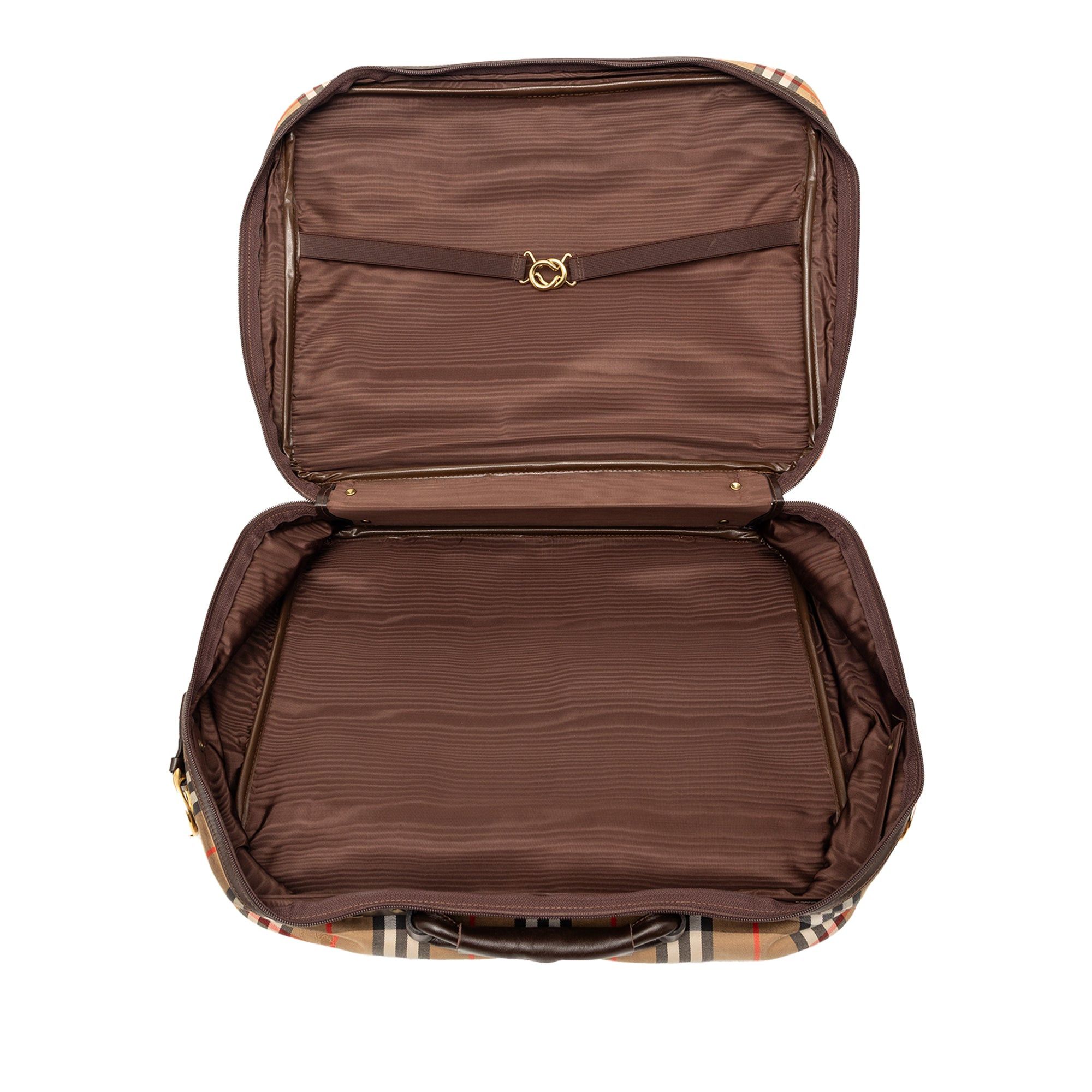 Burberry Haymarket Check Canvas Briefcase Size ONE SIZE - 4 Thumbnail