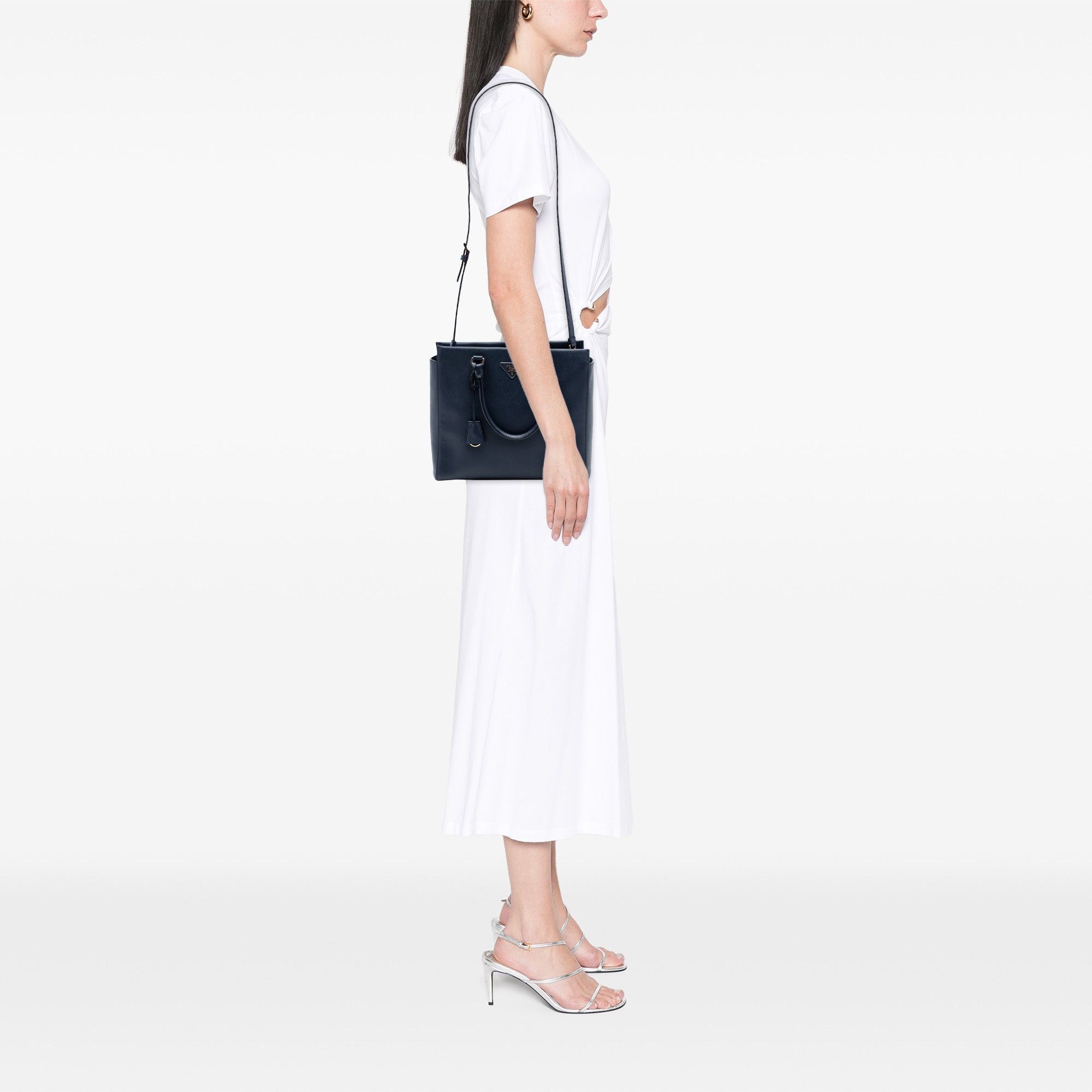 Prada Saffiano Lux Open Convertible Tote Size ONE SIZE - 6 Thumbnail
