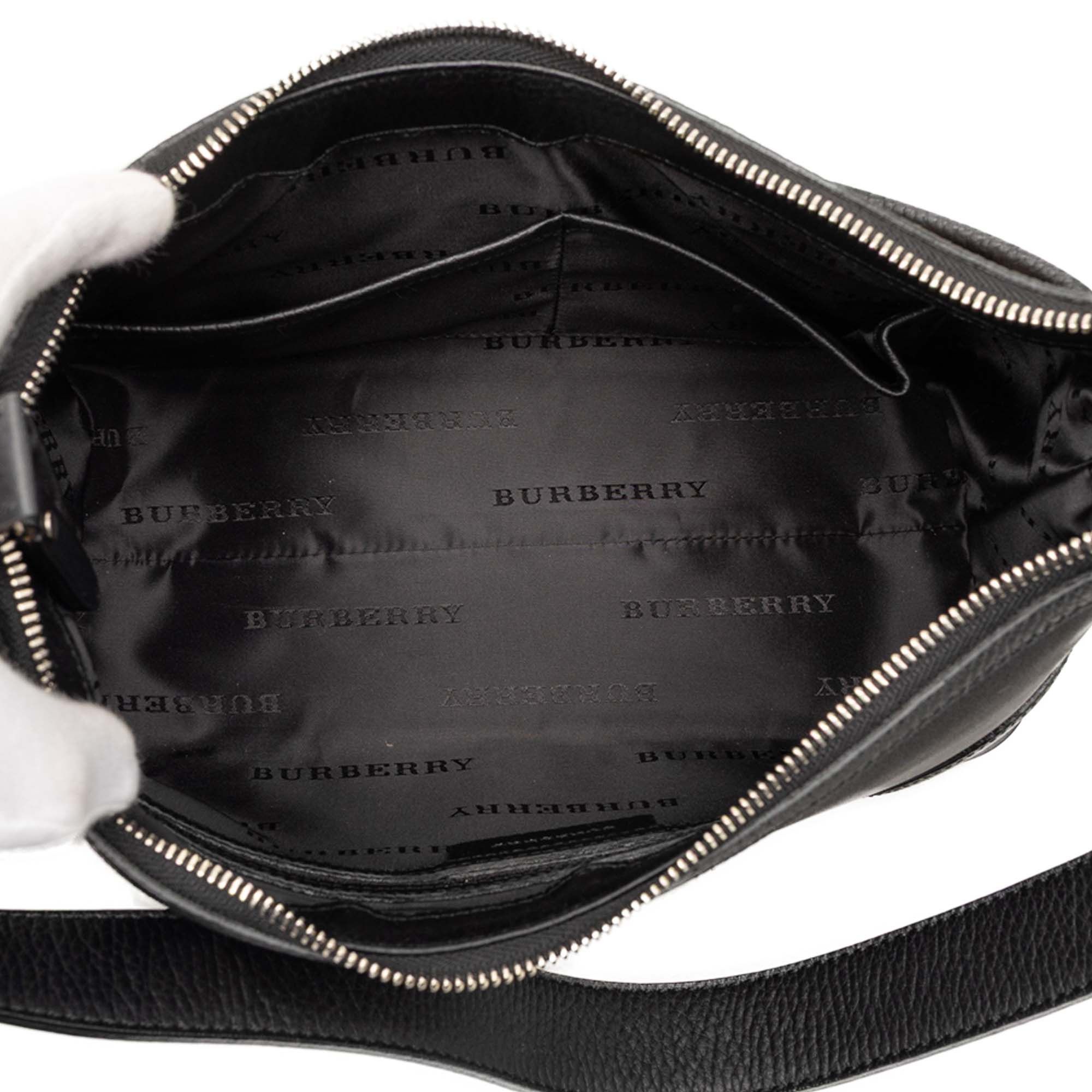 Burberry Nova Check Trimmed Canvas Shoulder Bag Size ONE SIZE - 4 Thumbnail
