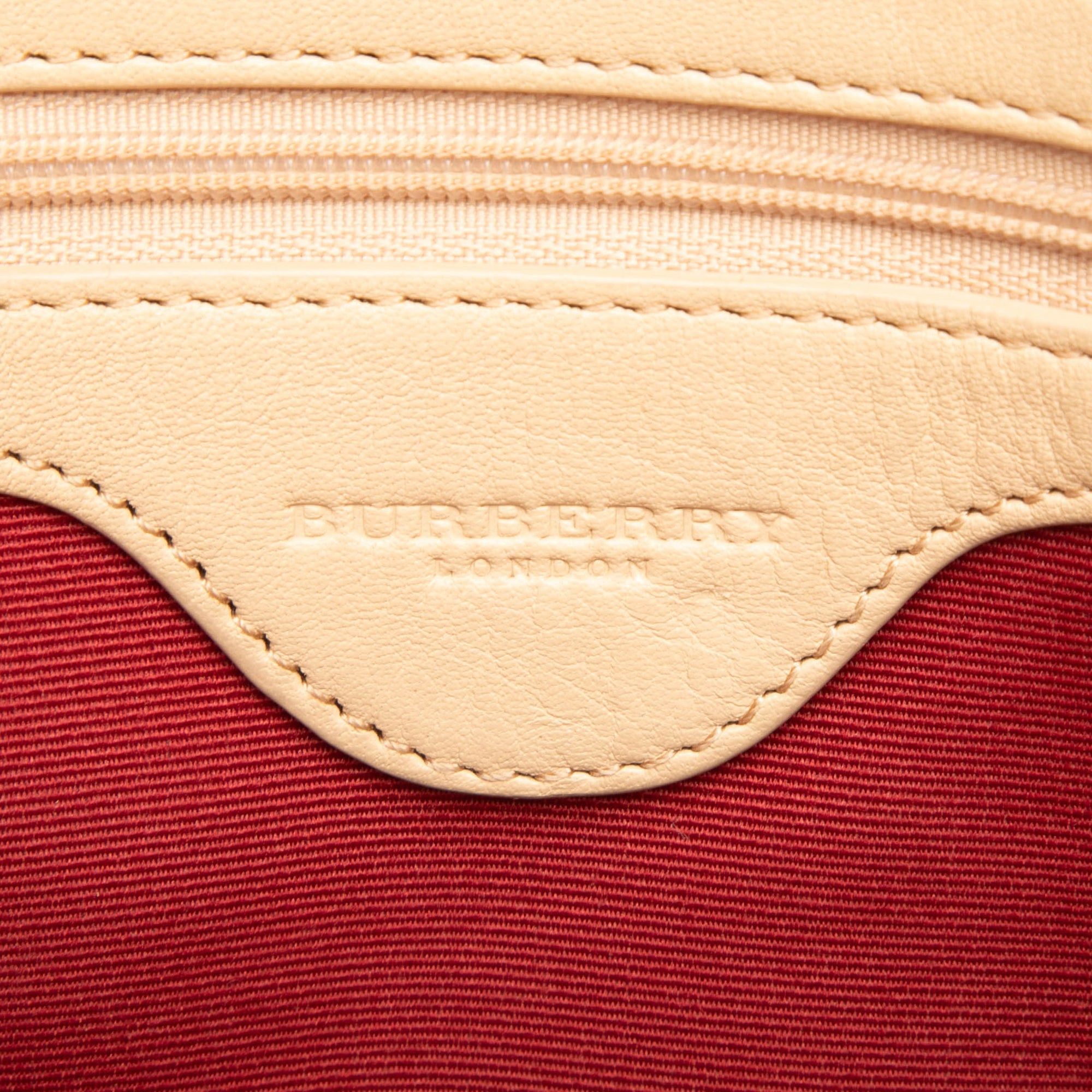 Burberry House Check Canvas Handbag Size ONE SIZE - 5 Thumbnail