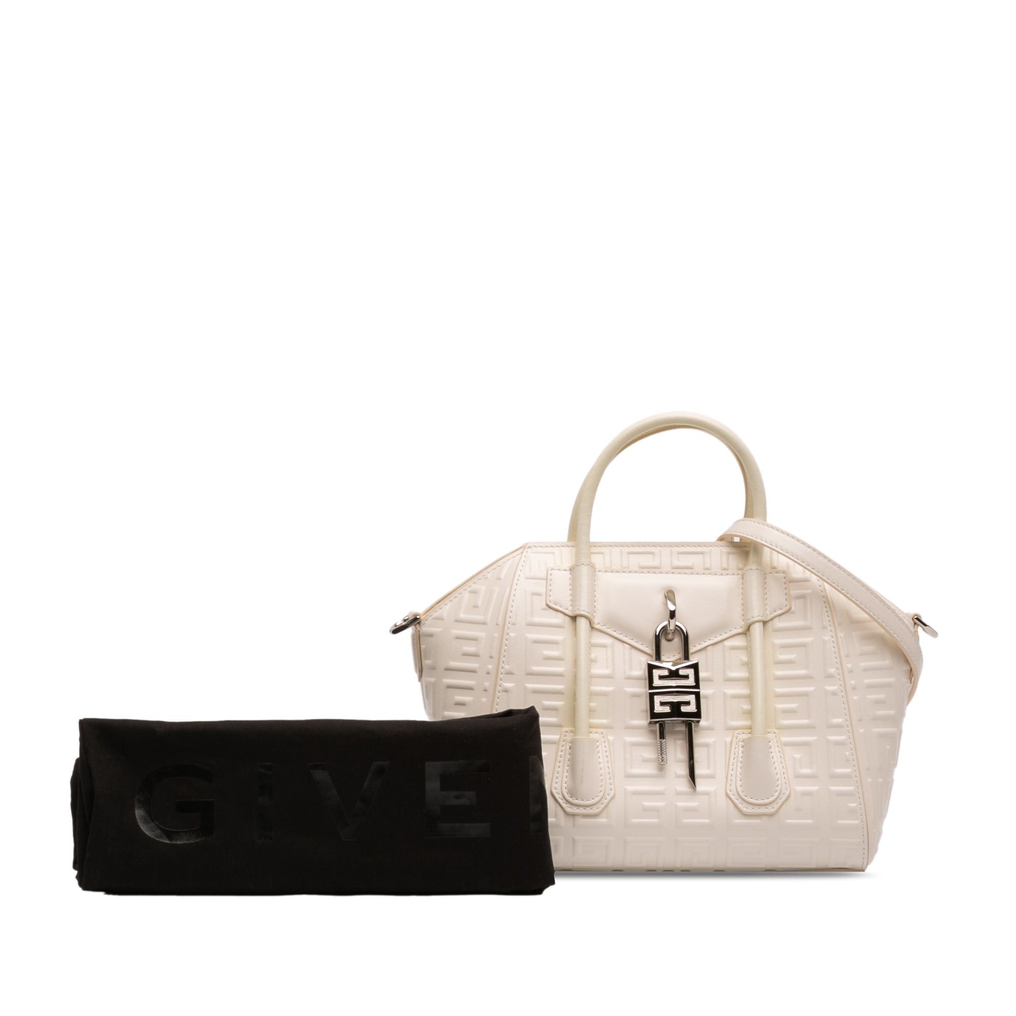 Givenchy Mini Calfskin 4G Antigona Lock Satchel Size ONE SIZE - 11 Thumbnail