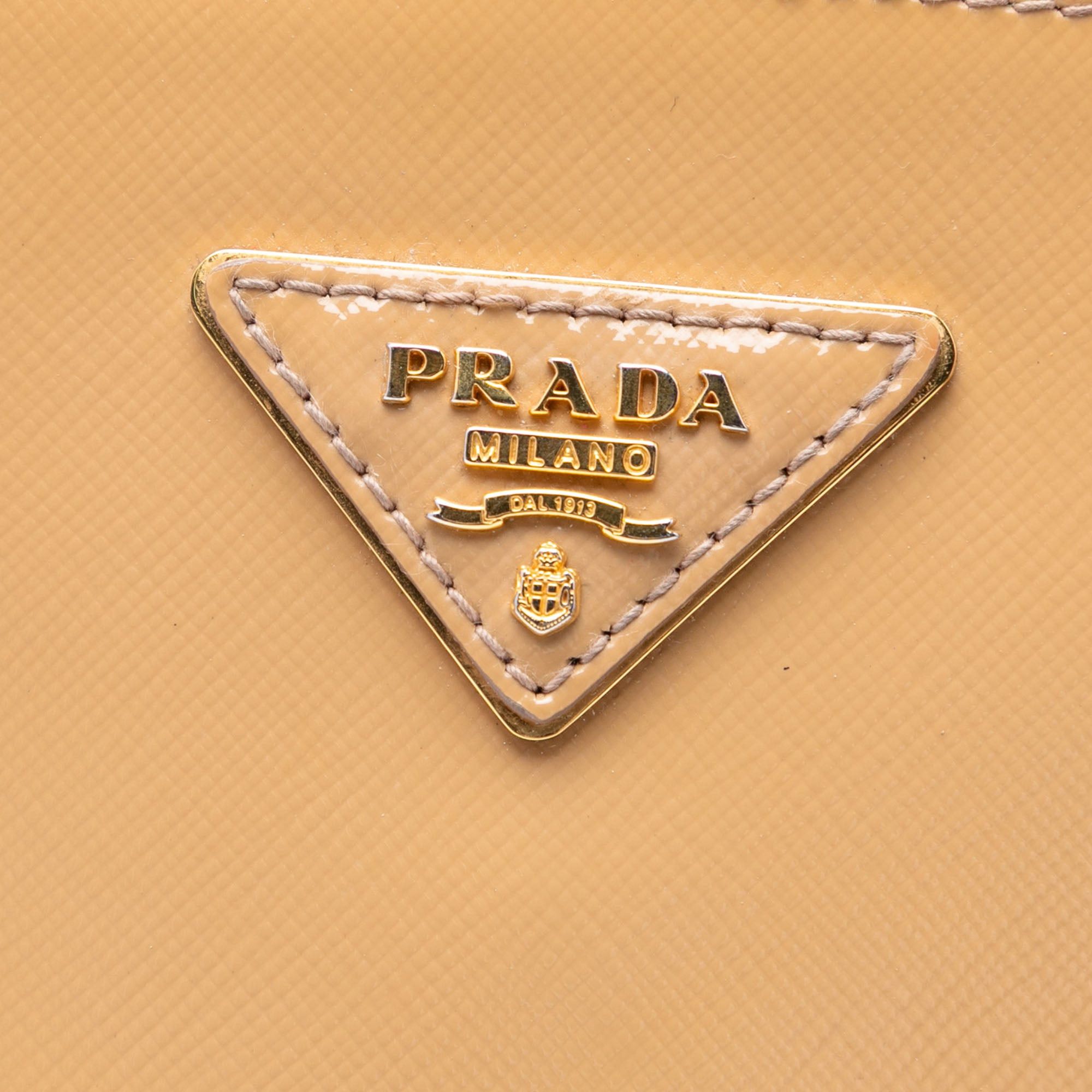 Prada Medium Saffiano Vernice Promenade Satchel Size ONE SIZE - 5 Thumbnail