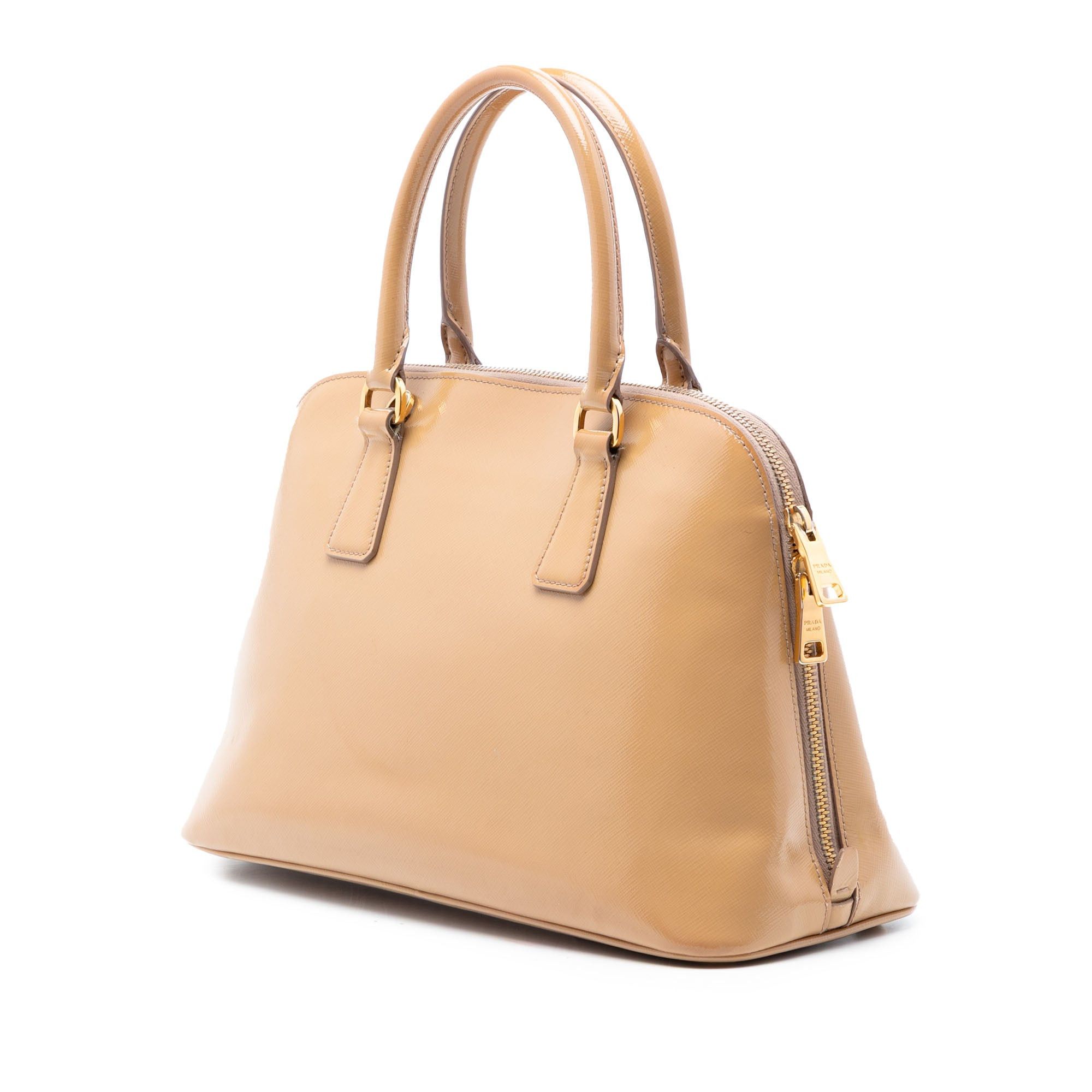 Prada Medium Saffiano Vernice Promenade Satchel Size ONE SIZE - 2 Thumbnail