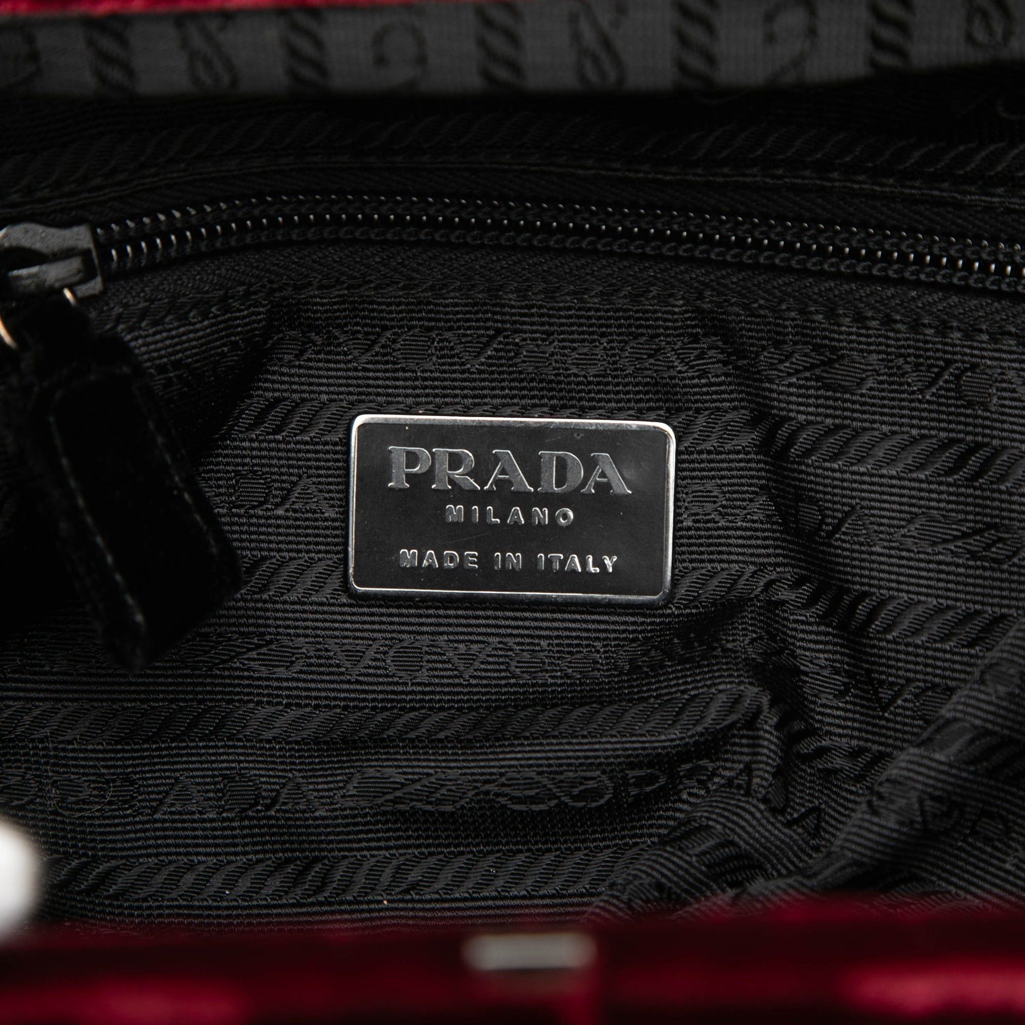 Prada Velvet Frame Clasp Shoulder Bag Size ONE SIZE - 5 Thumbnail