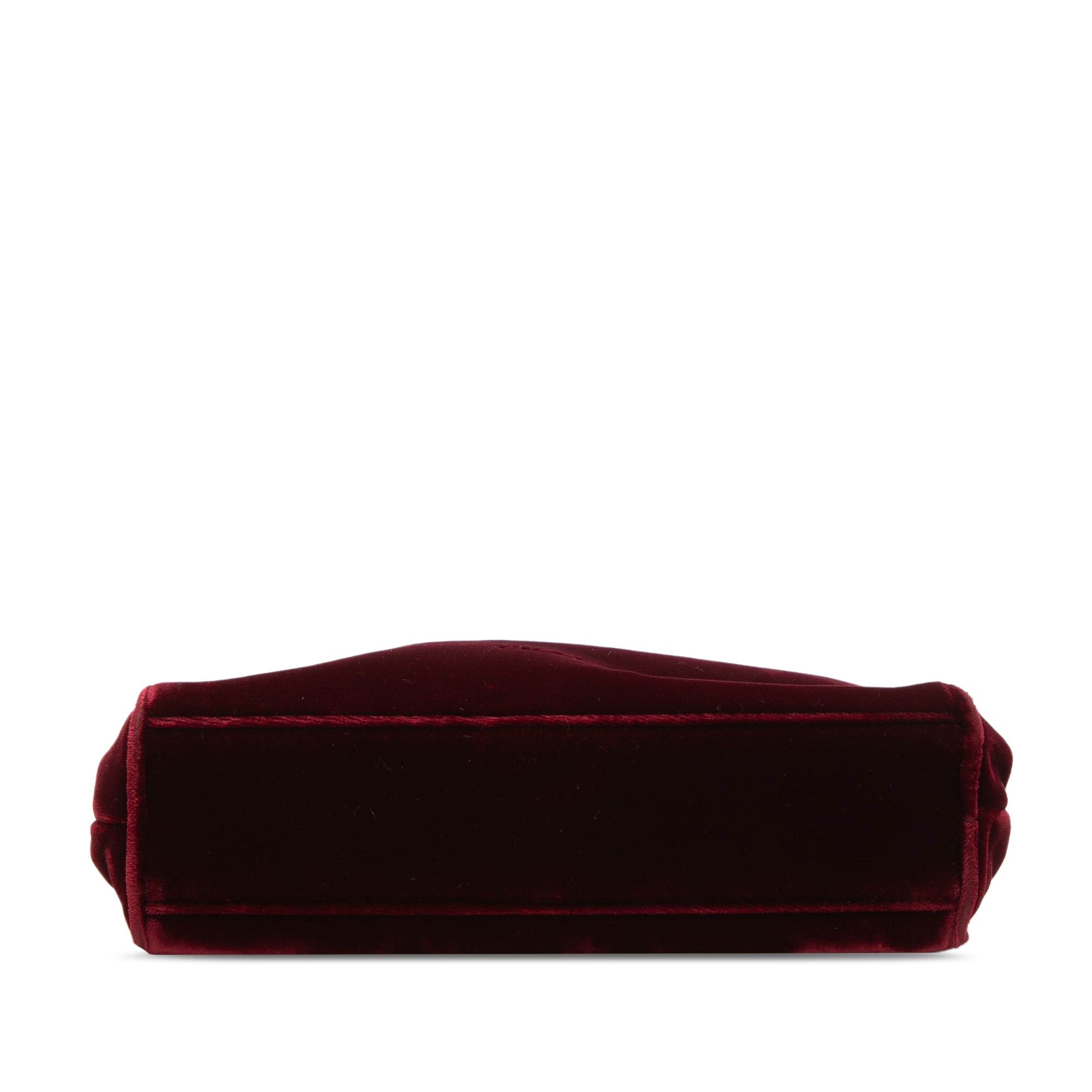 Prada Velvet Frame Clasp Shoulder Bag Size ONE SIZE - 3 Thumbnail