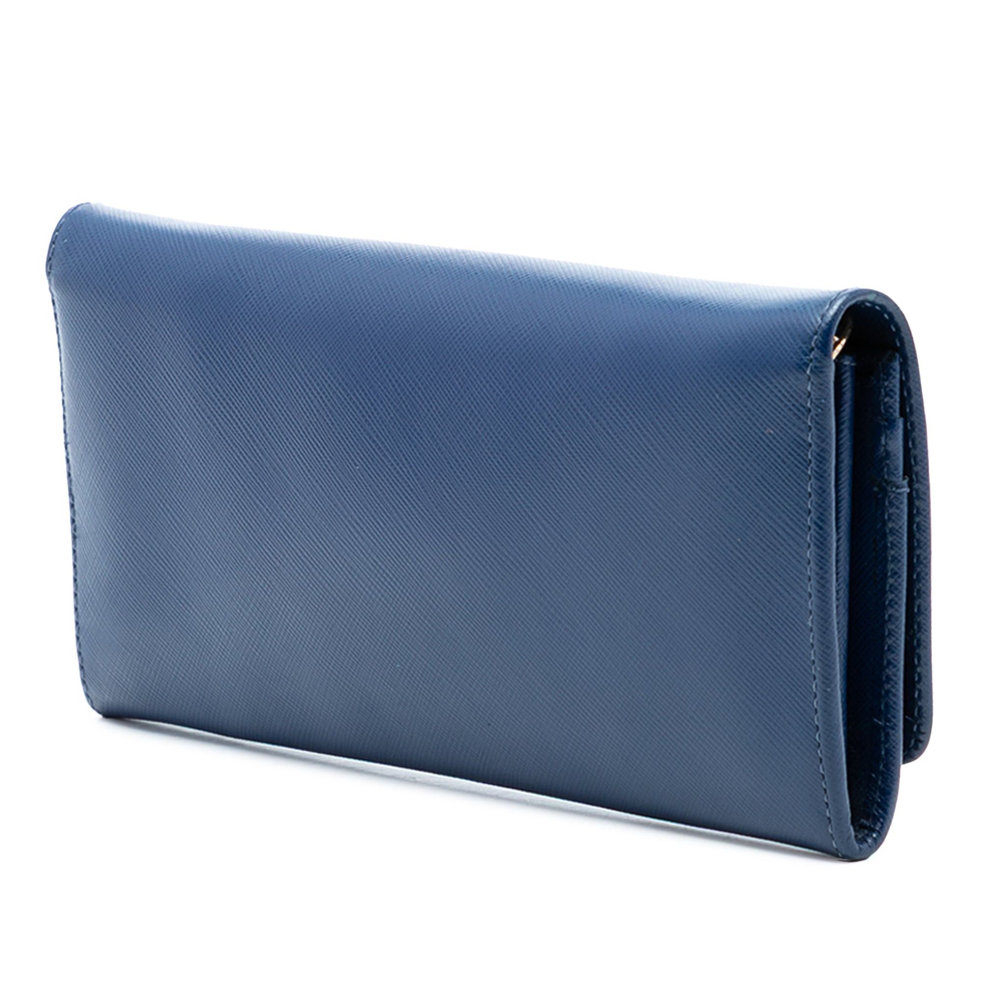 Prada Saffiano Wallet On Chain Size ONE SIZE - 2 Thumbnail