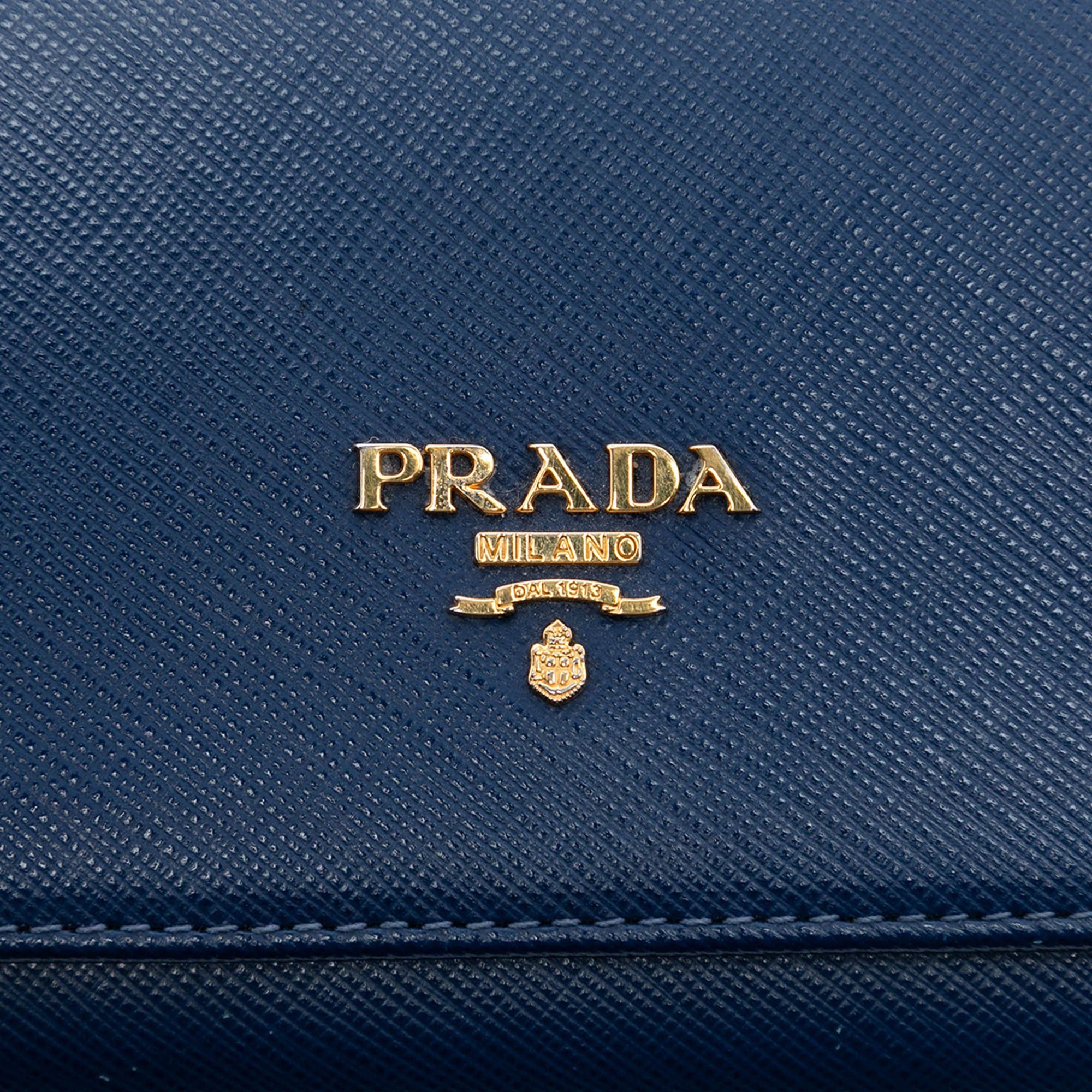 Prada Saffiano Wallet On Chain Size ONE SIZE - 5 Thumbnail