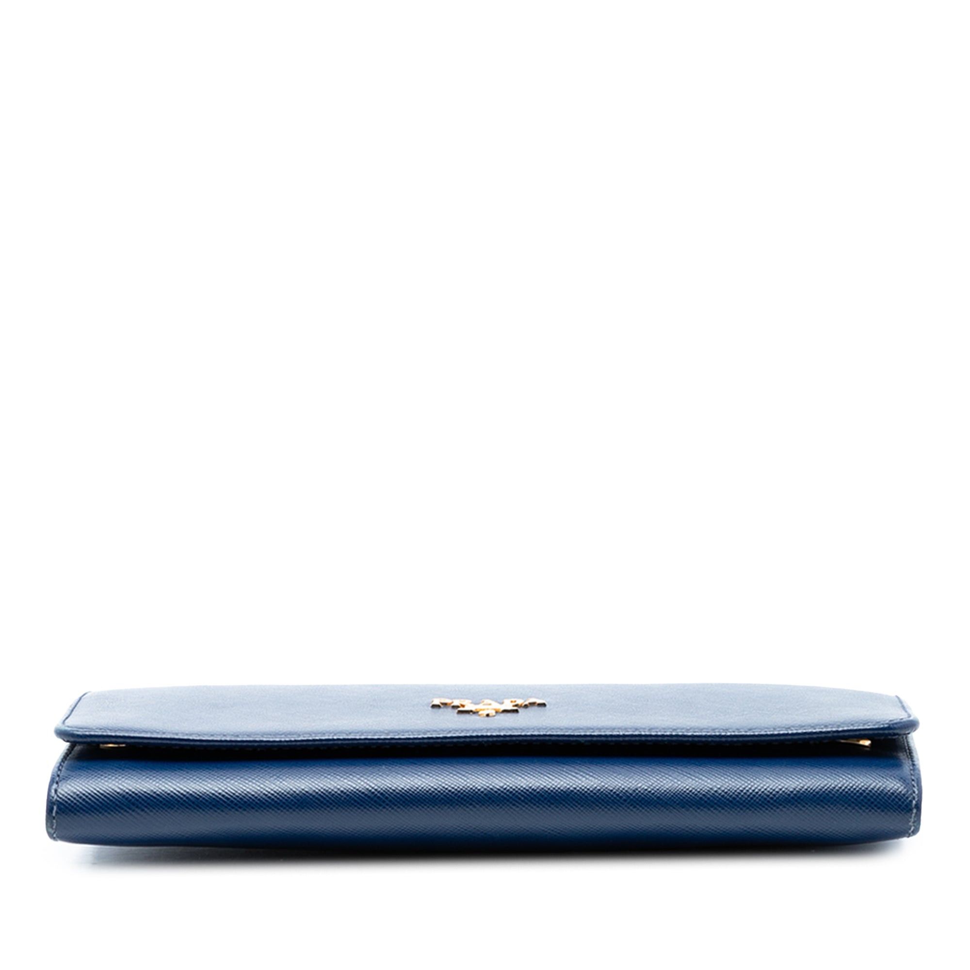 Prada Saffiano Wallet On Chain Size ONE SIZE - 3 Thumbnail